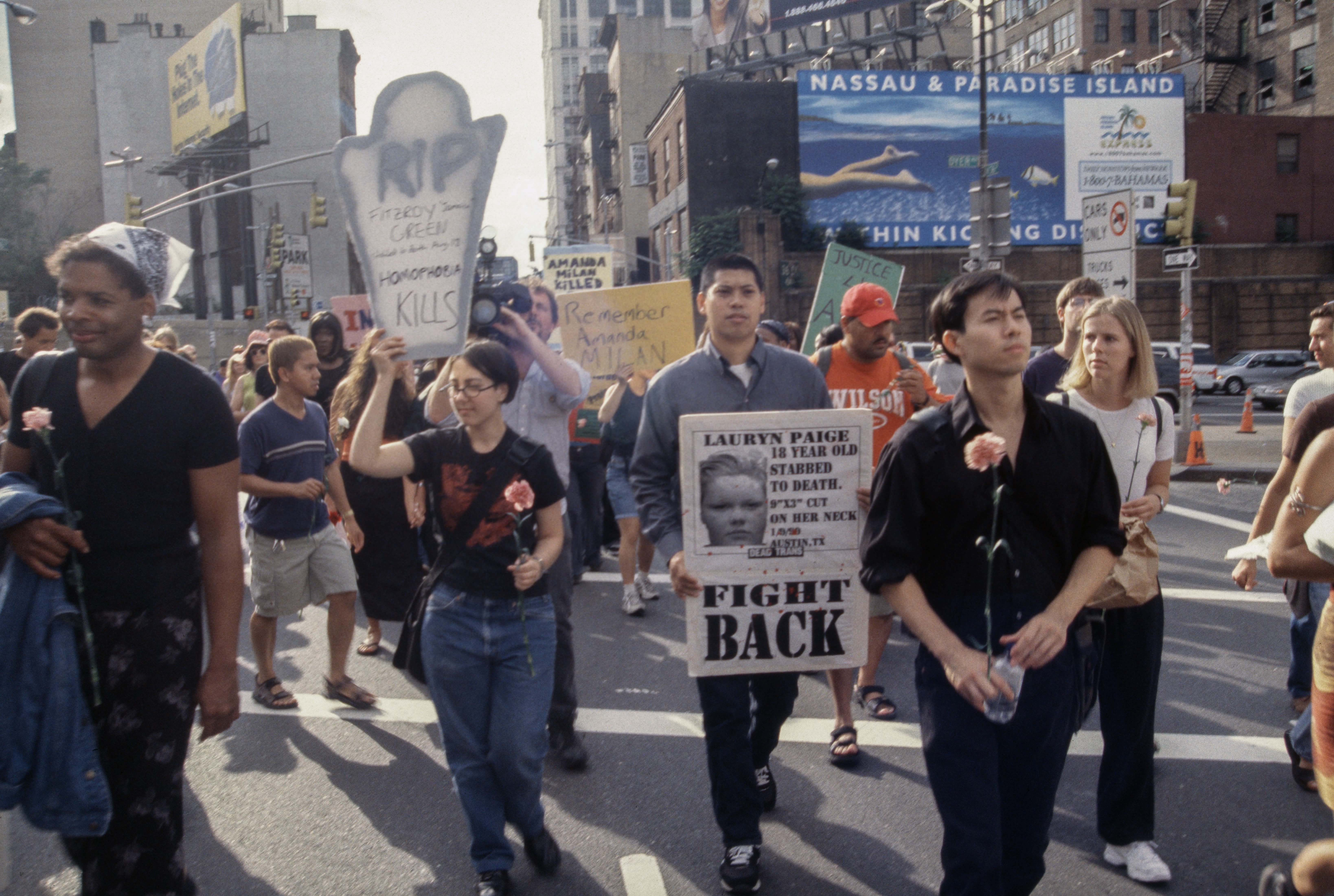 Protestene var mange.