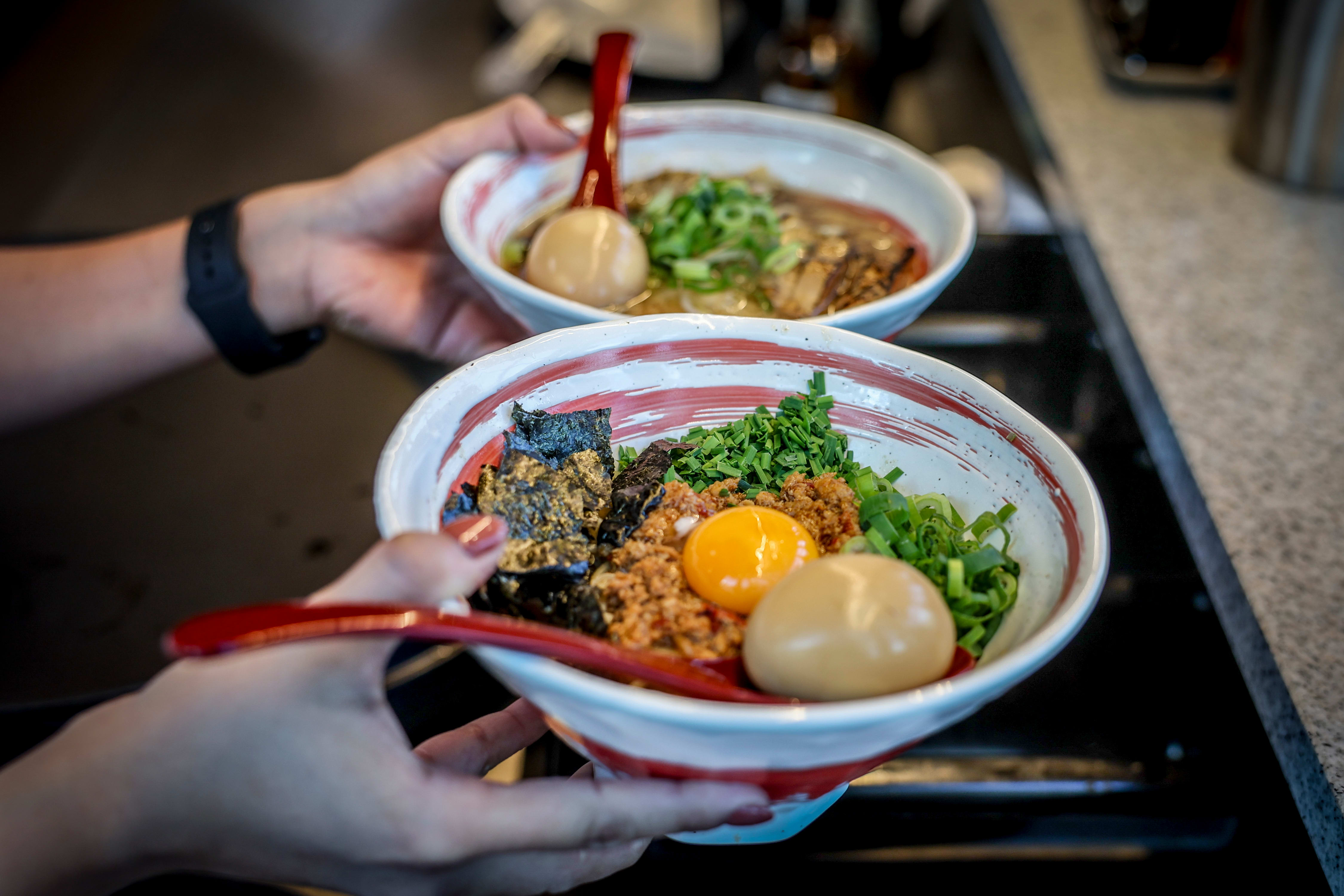 Gyokai Mazesoba er den beste ramen vi får servert.