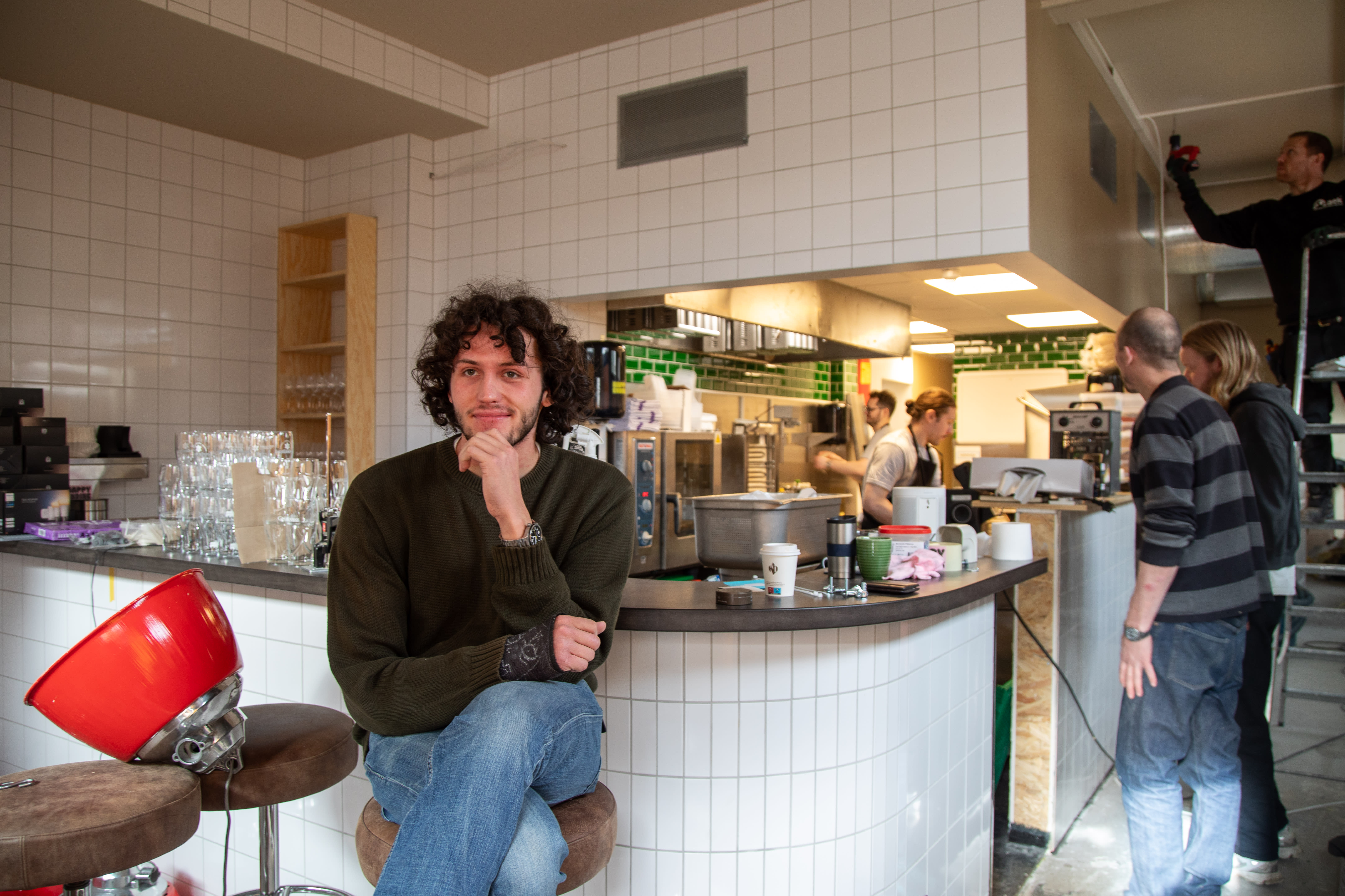 Det er fortsatt en del som gjenstår, men alle ser ut til å ta det med knusende ro. 