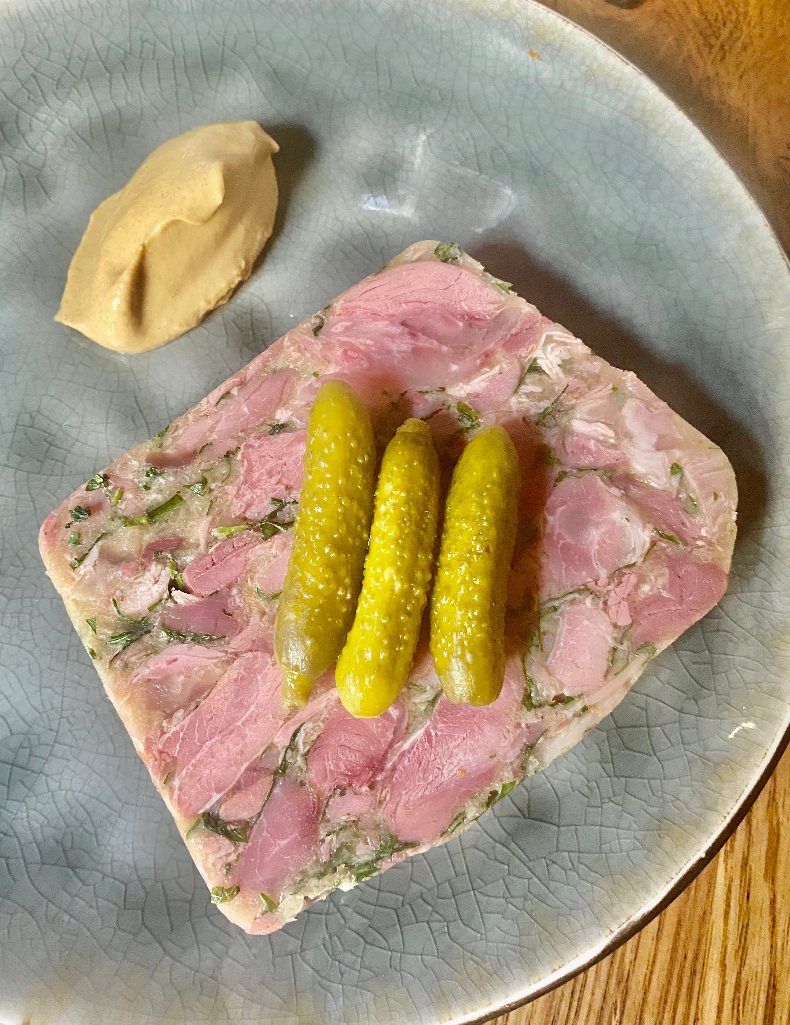 Herlig terrine laget på gris fra Heinrich Jung. 