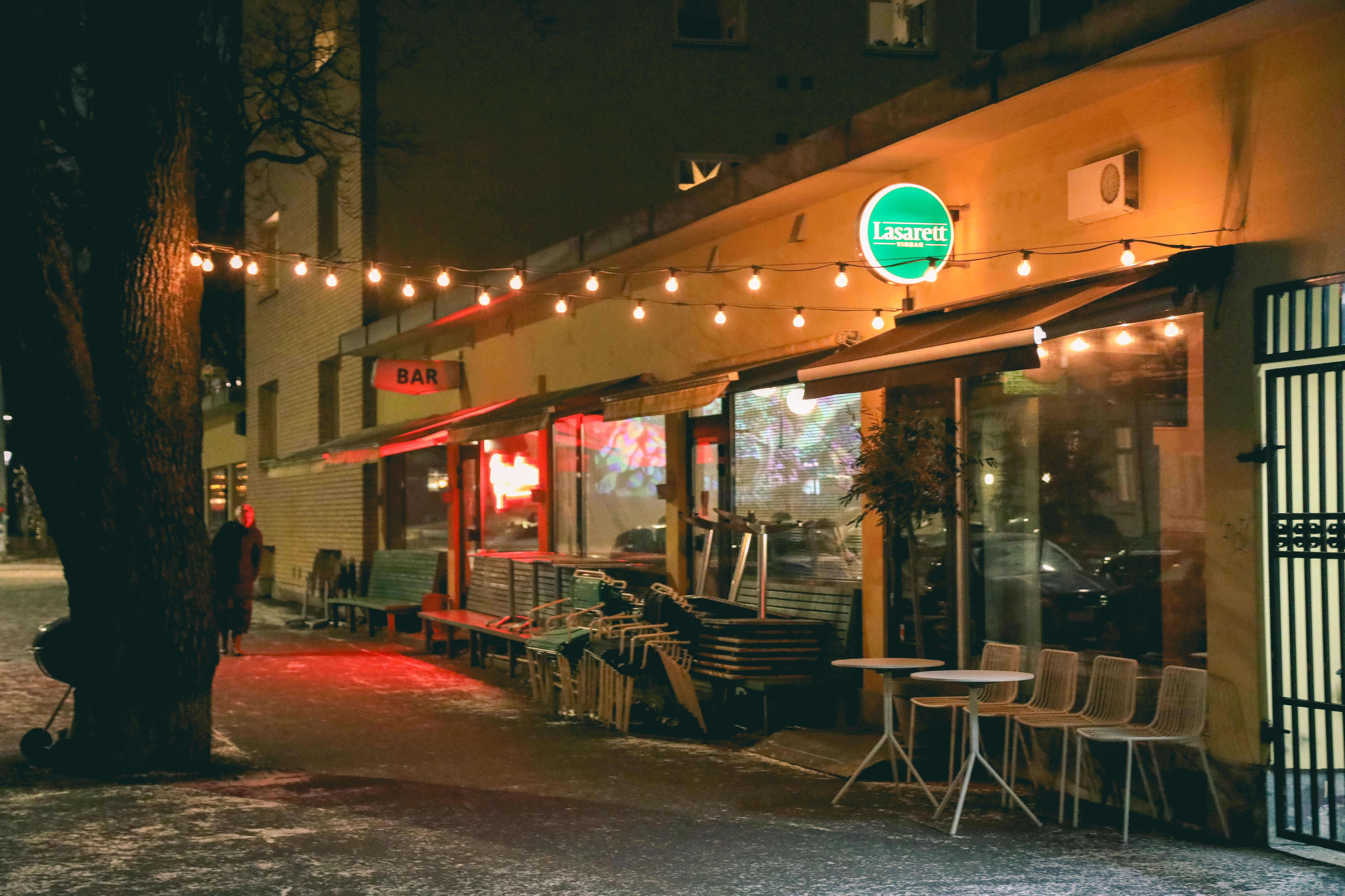 Lasarett holder stengt for tiden, men er snart tilbake. 