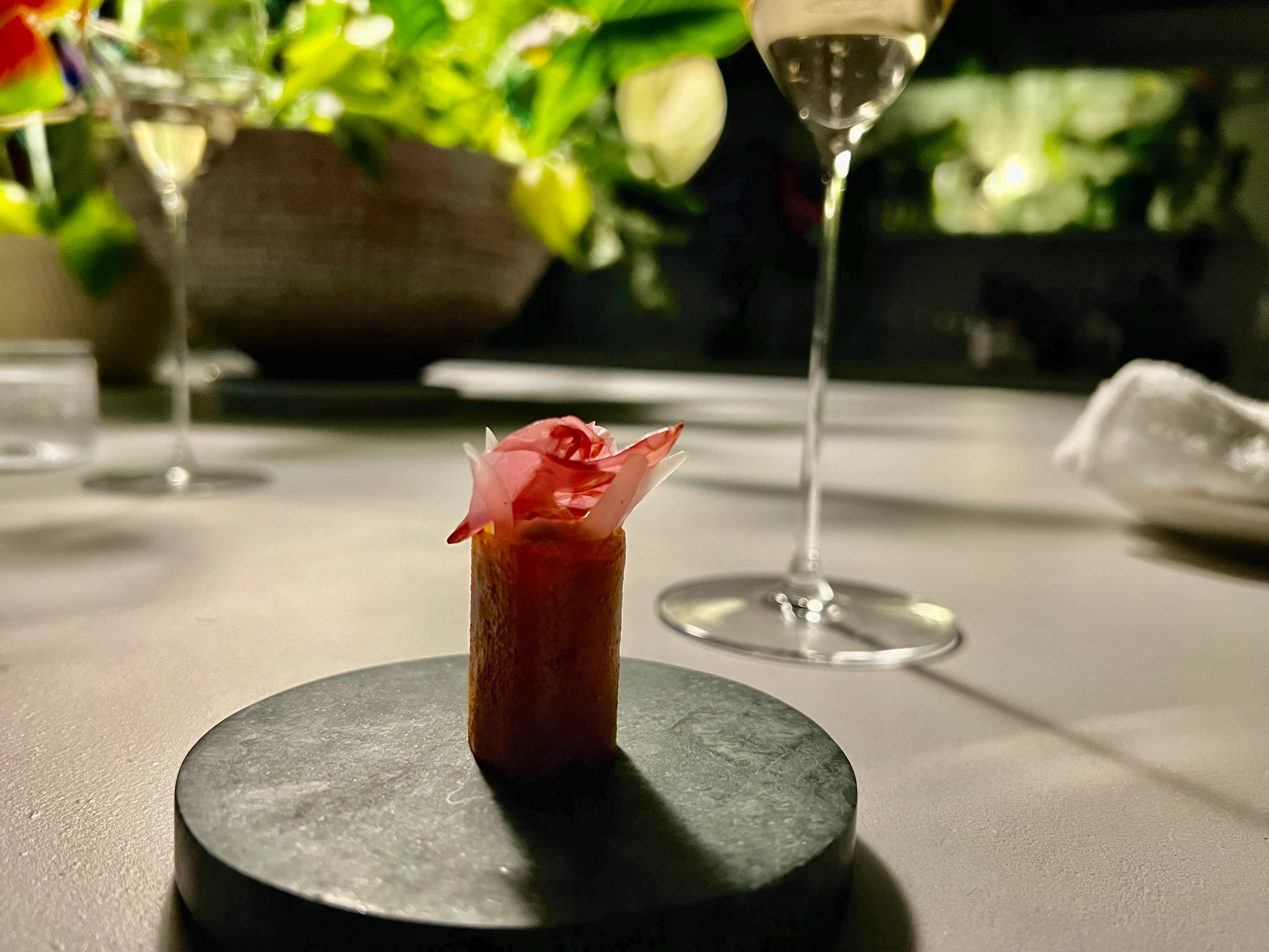 Rakfisk servert på en litt annen måte enn du er vant til. 