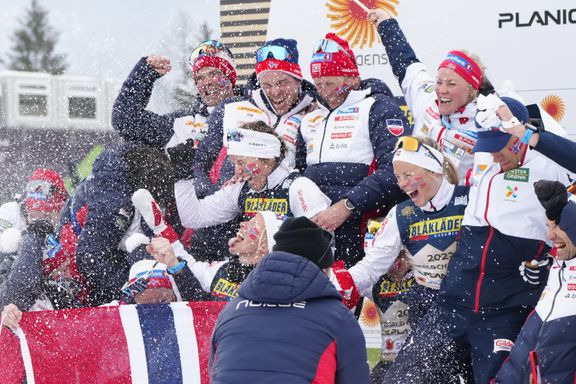 Tårer da Norge vant stafettgull: - Noe man drømmer om fra man er liten jente