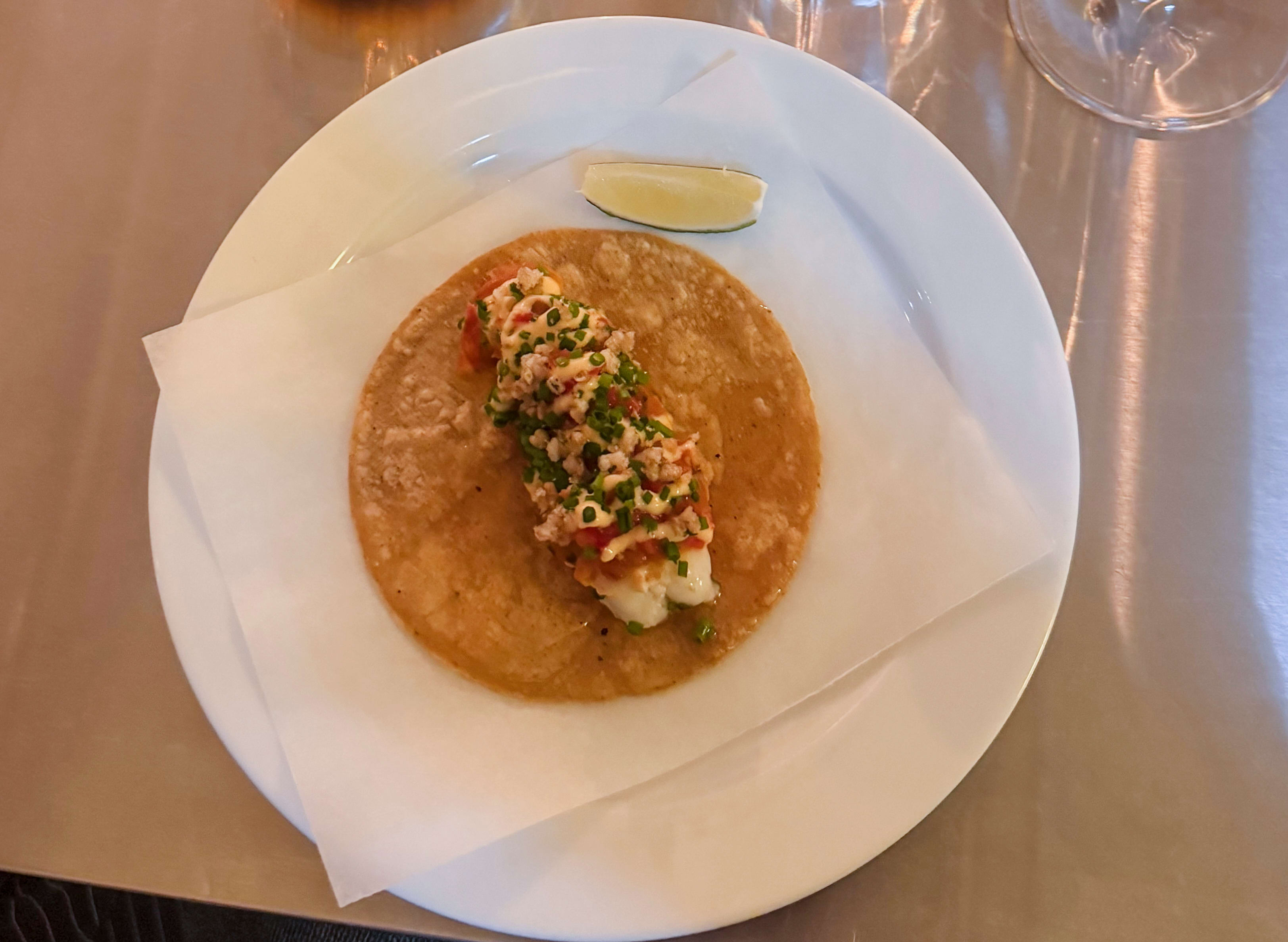 Kveldens mest minnerike servering. 