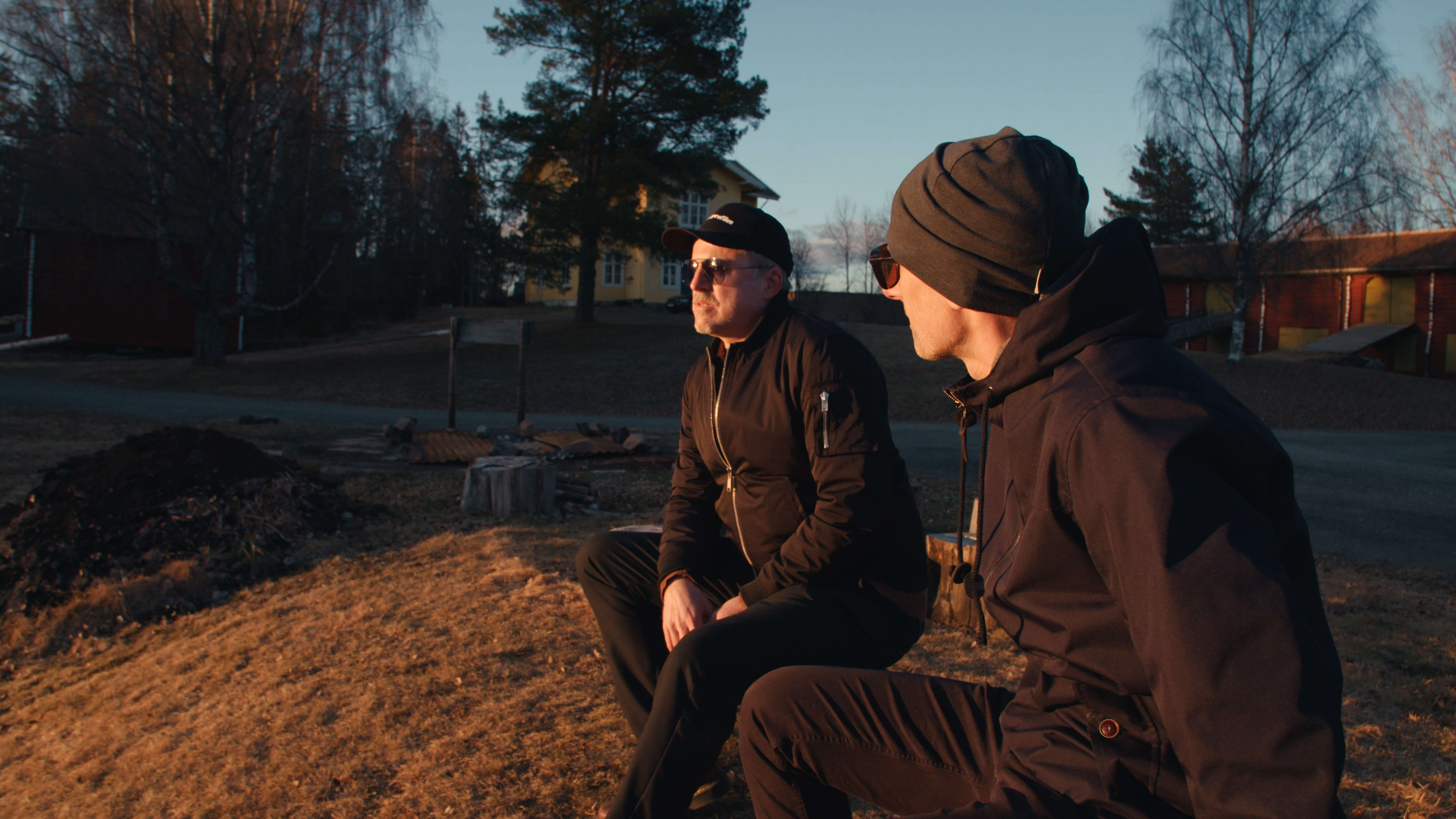 Morten Traavik og Are Søberg.