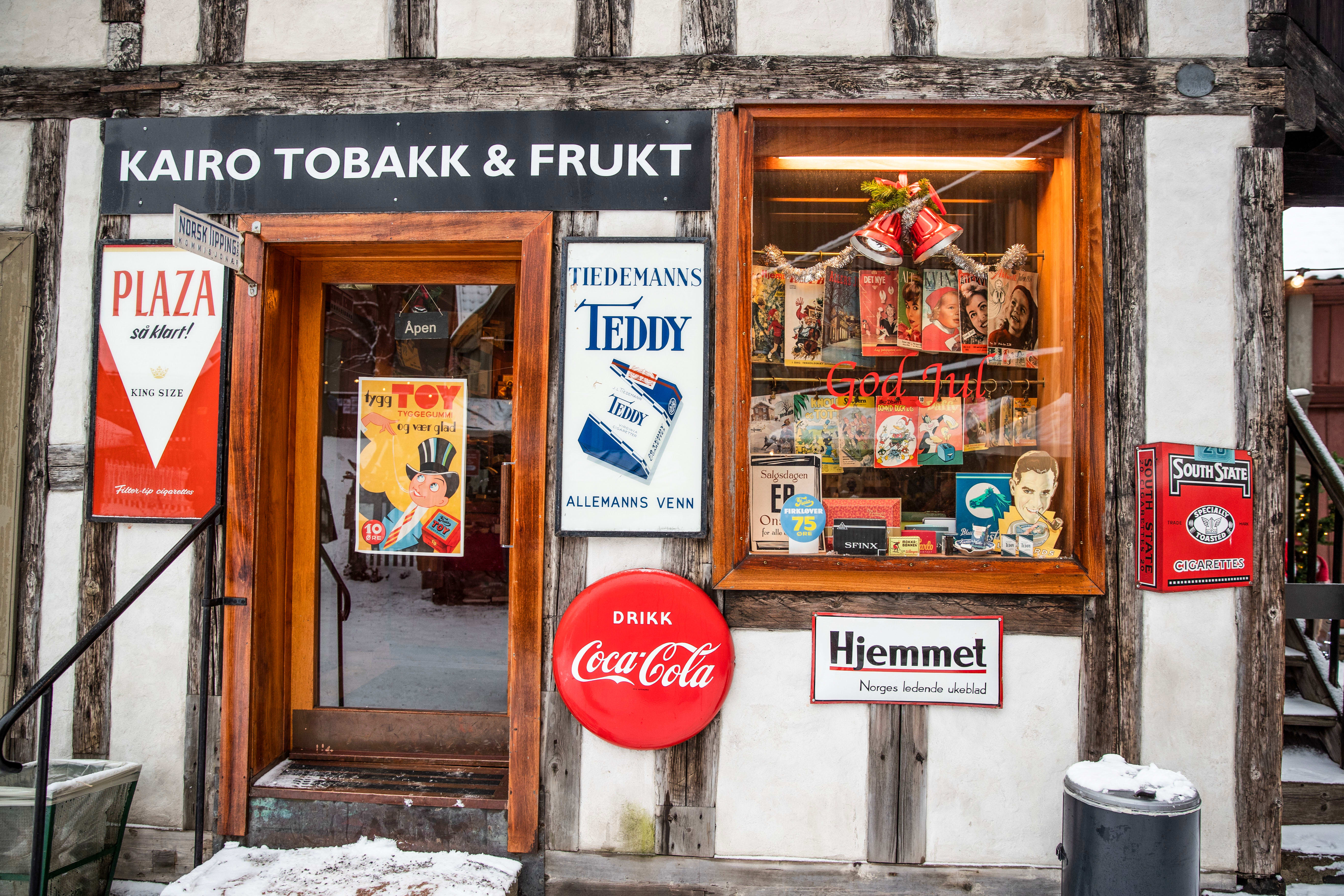 Her kan du leke og spise med barna i vinterferien