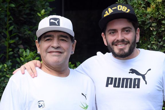 Sønnens siste hilsen til Maradona: – Følte meg uslåelig ved siden av deg
