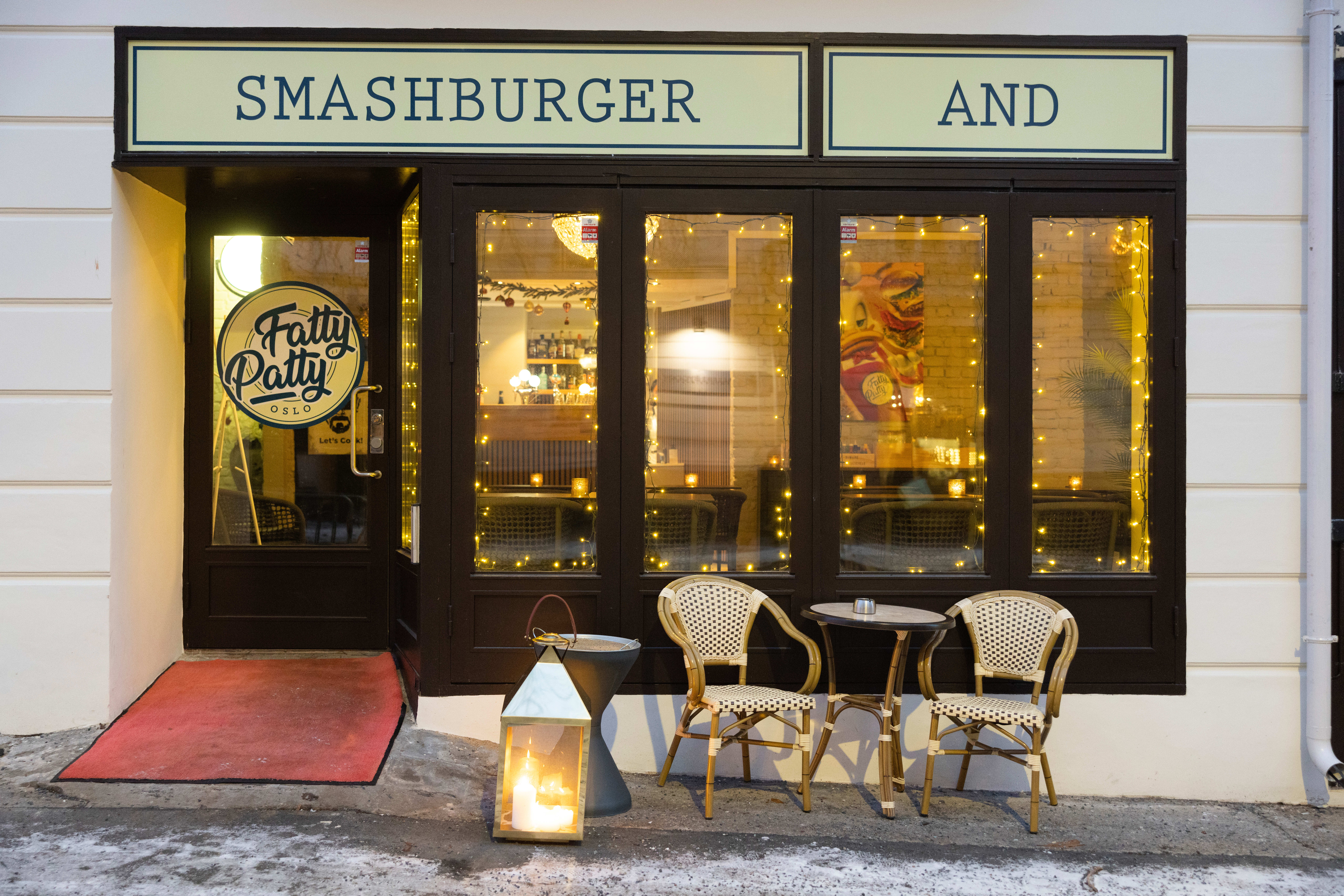 Burgerrestauranten ligger i Bygdøy allé. Gå fra Solli plass og få opp appetitten. 