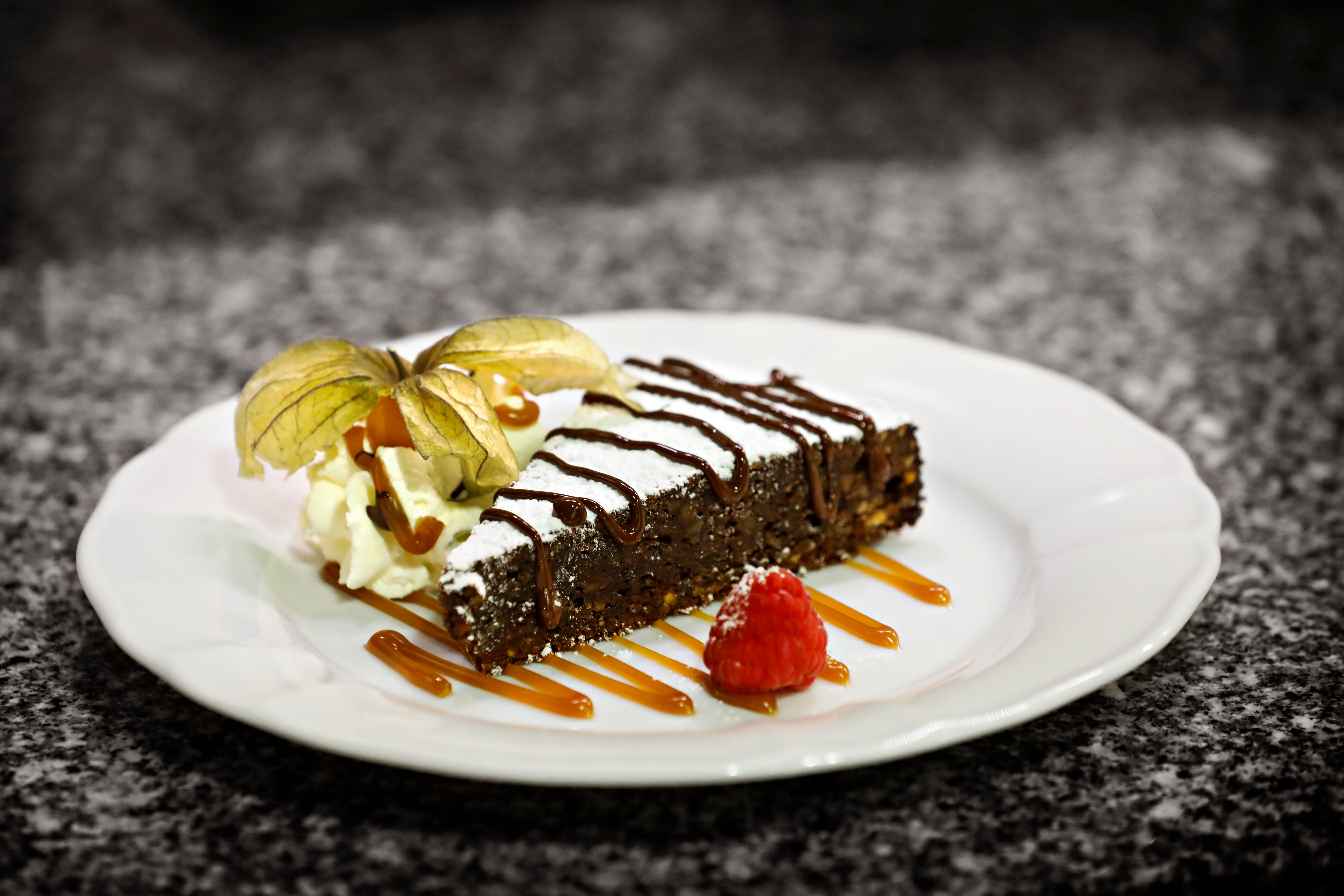 Torta er en god dessert.