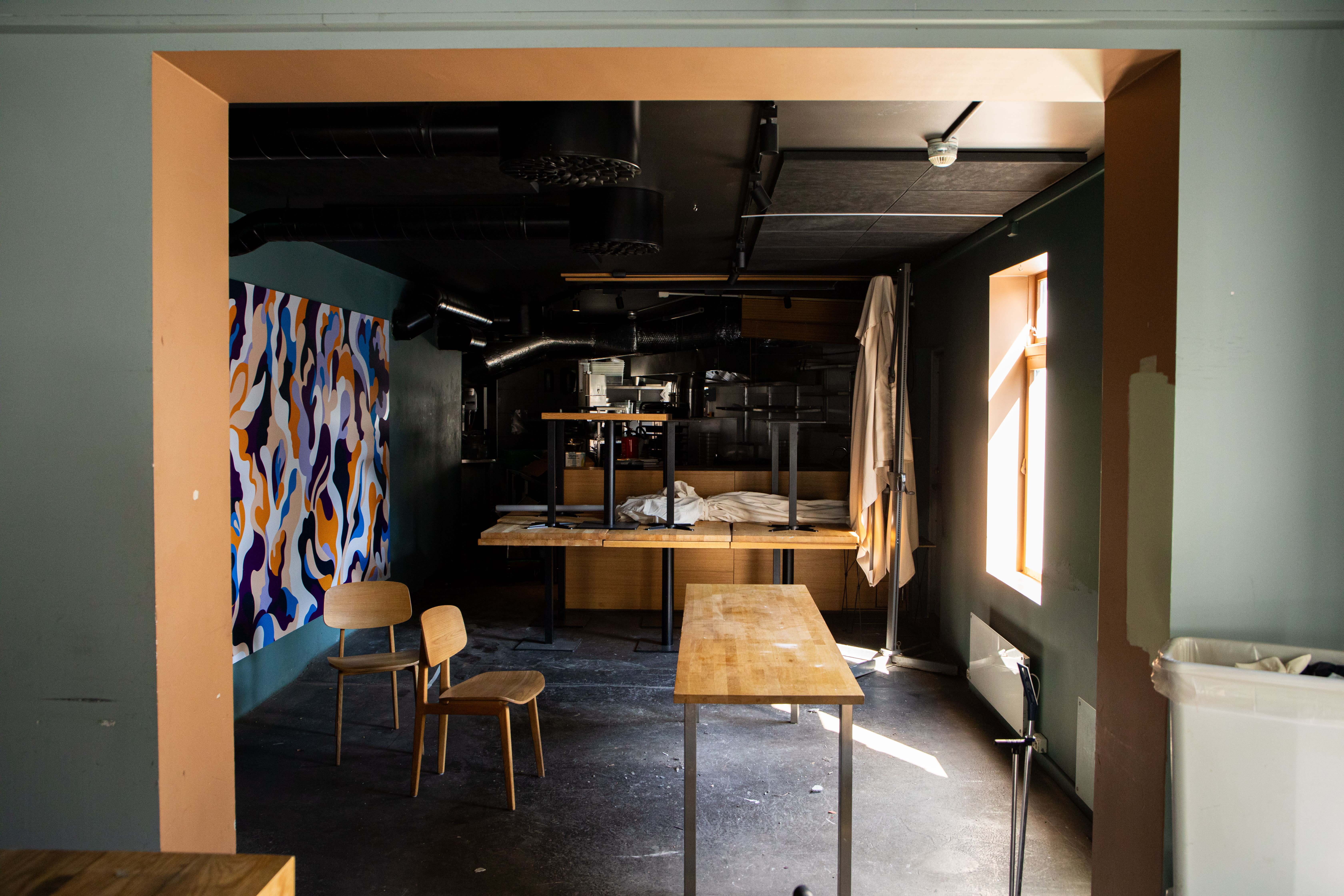 I disse lokalene skal Maaltid skape middlehavsstemning.