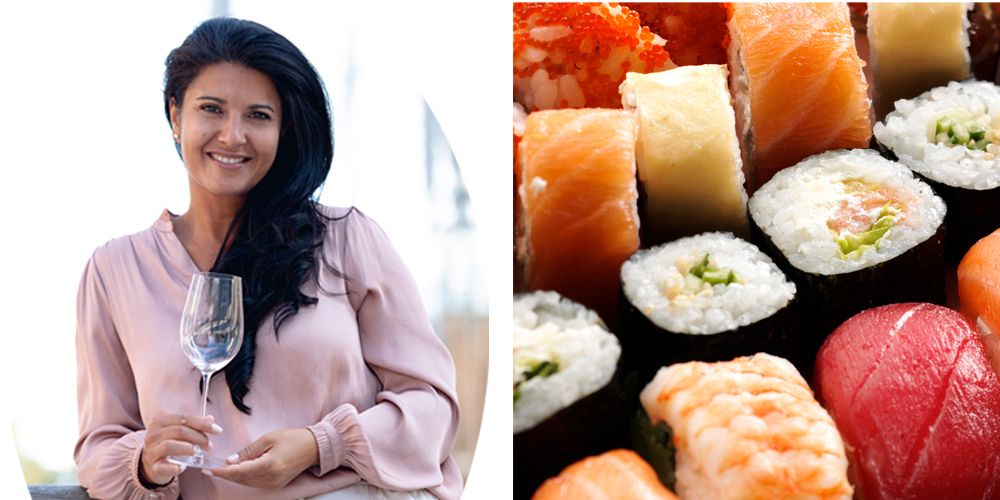 Vinkurs med Liora Levi - «Hva passer best til Sushi?»