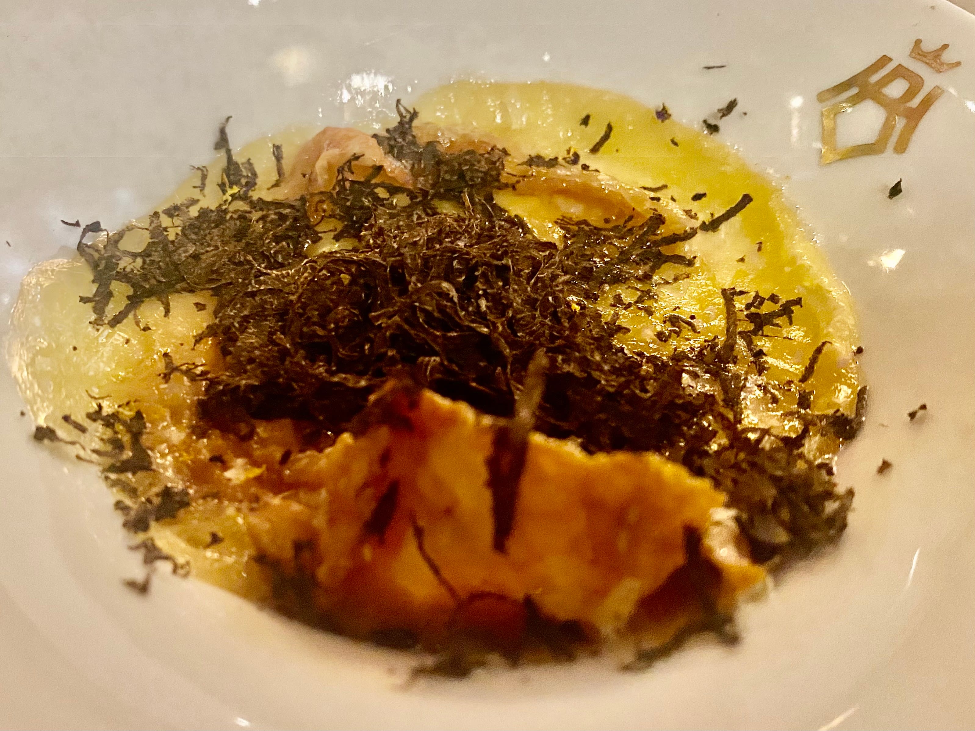 Ostesuppe til dessert. 