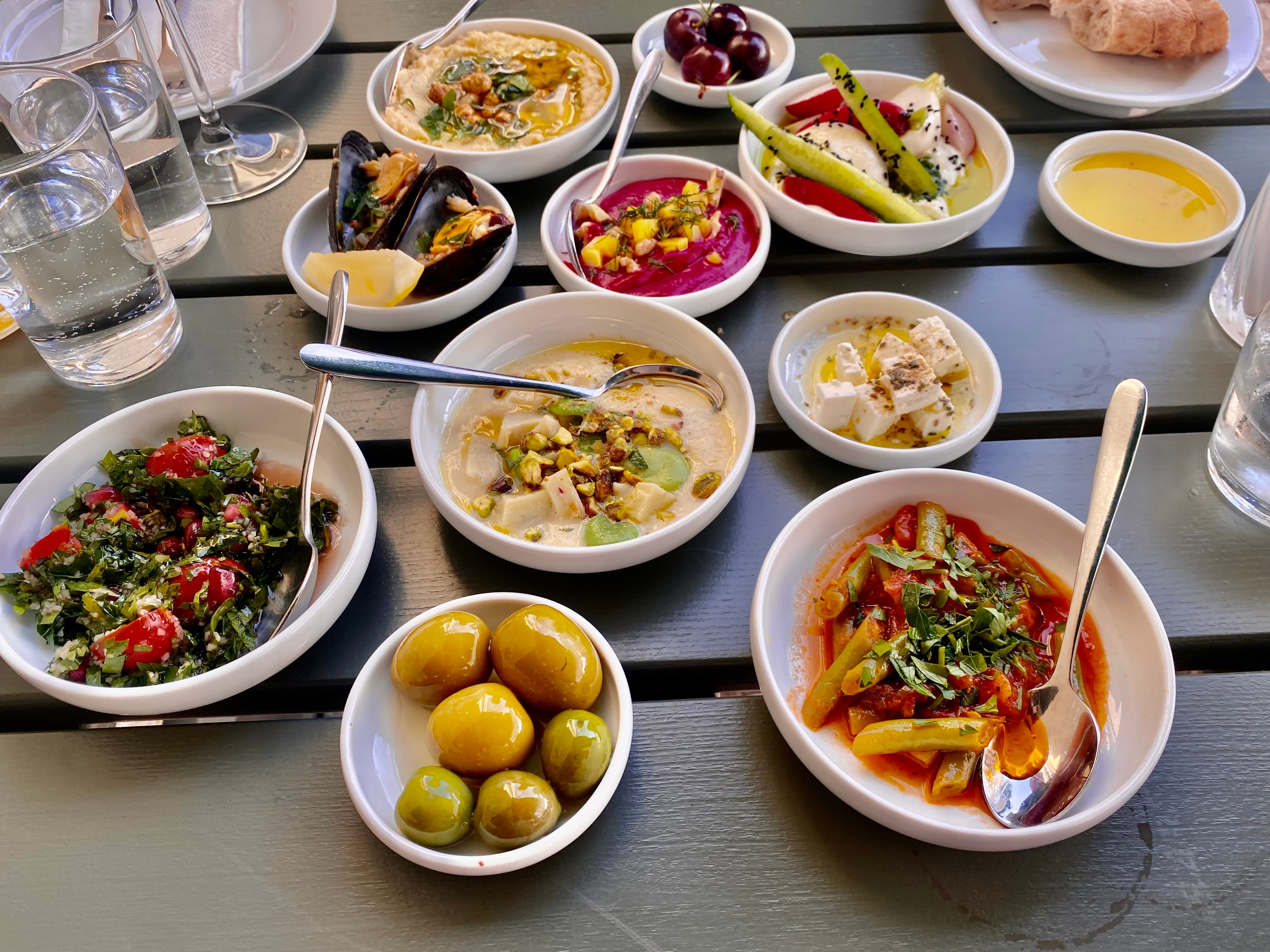 Fargerike og gode retter. 