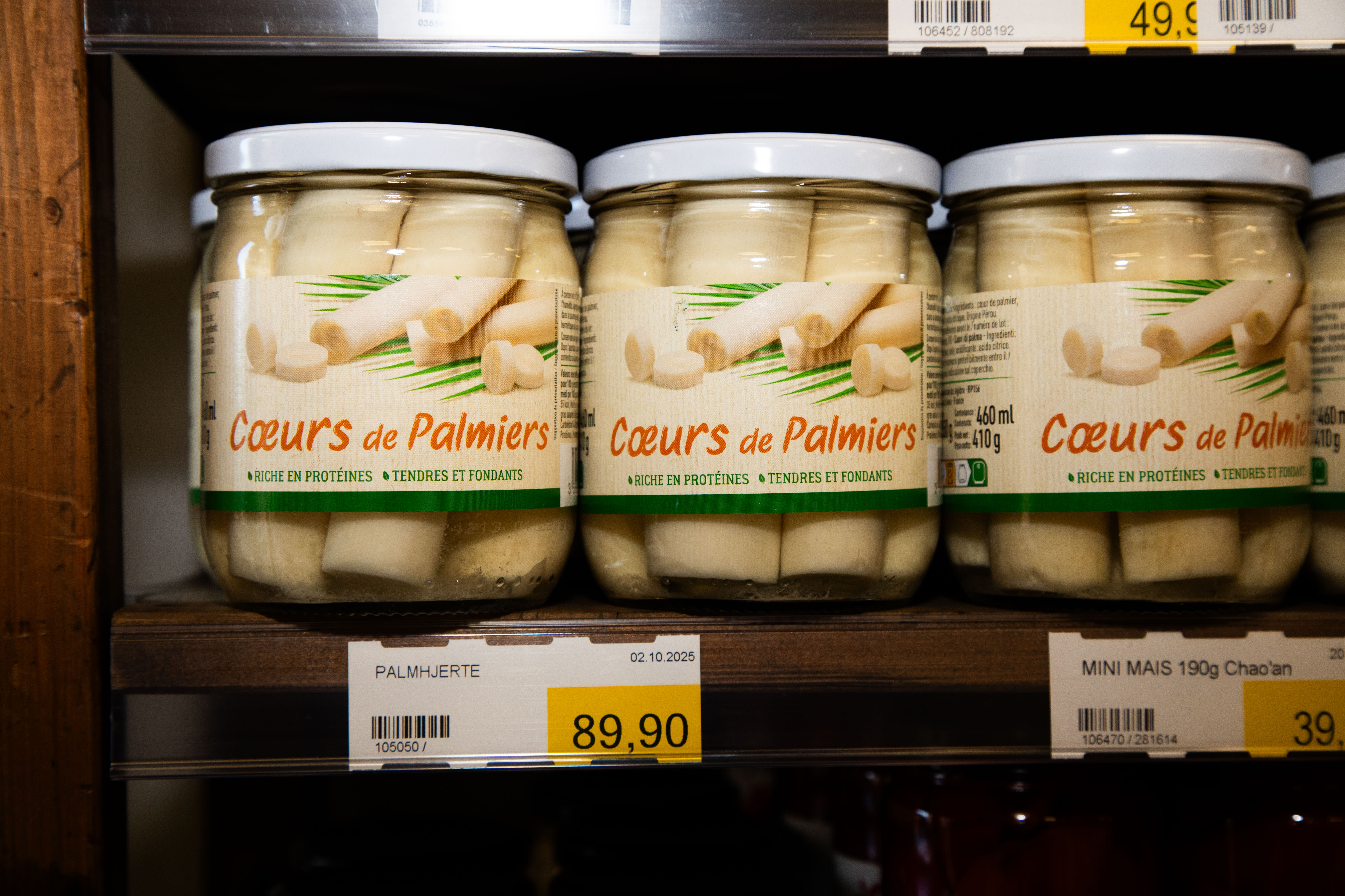 For de garantert mange uinnvidde: Dette er palmehjerter.