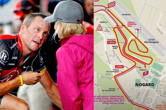 Lance Armstrong om avslutningen på Tour-etappe: – Ser ut som en aprilspøk