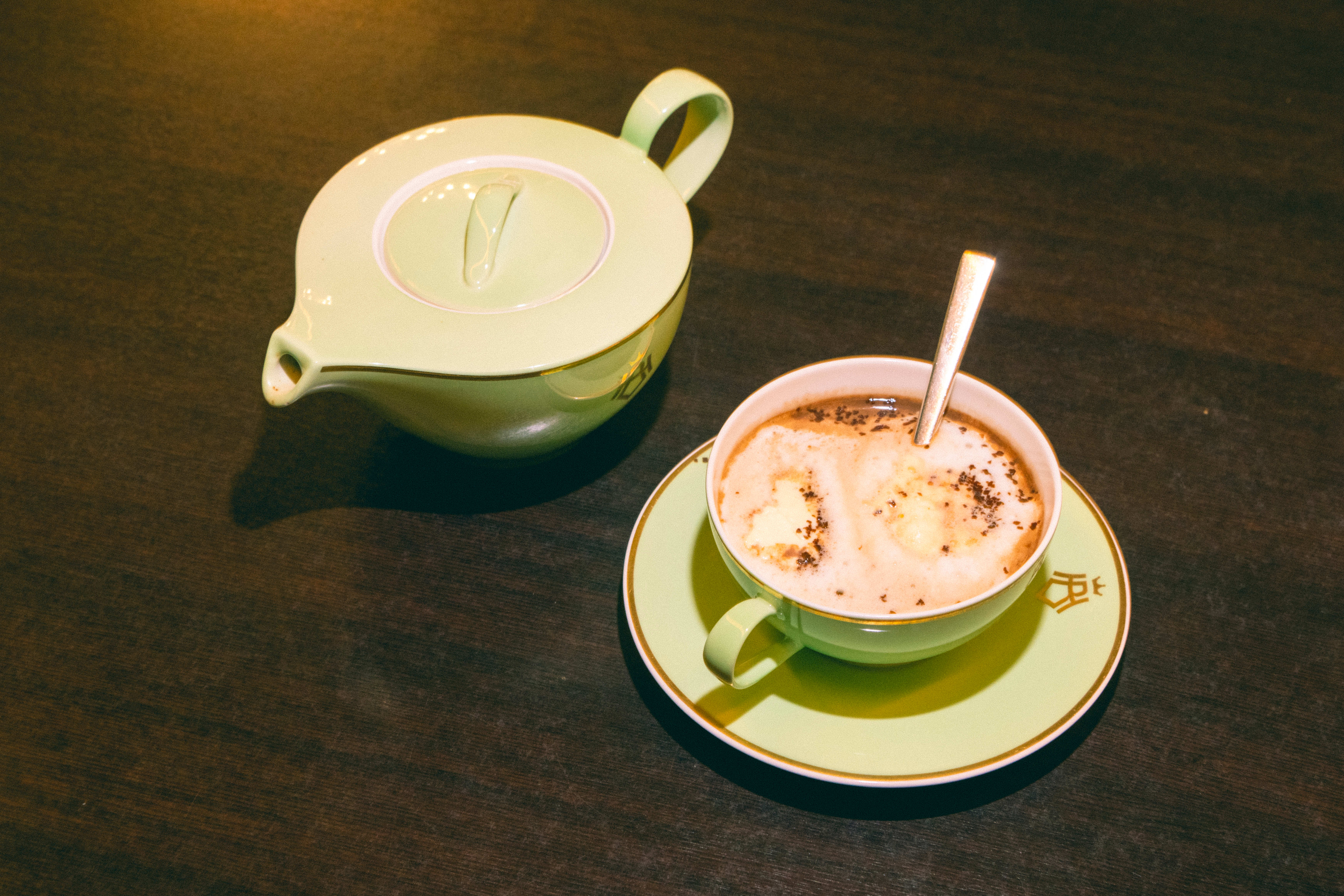 Hos Bristol får du kremen servert ved siden.