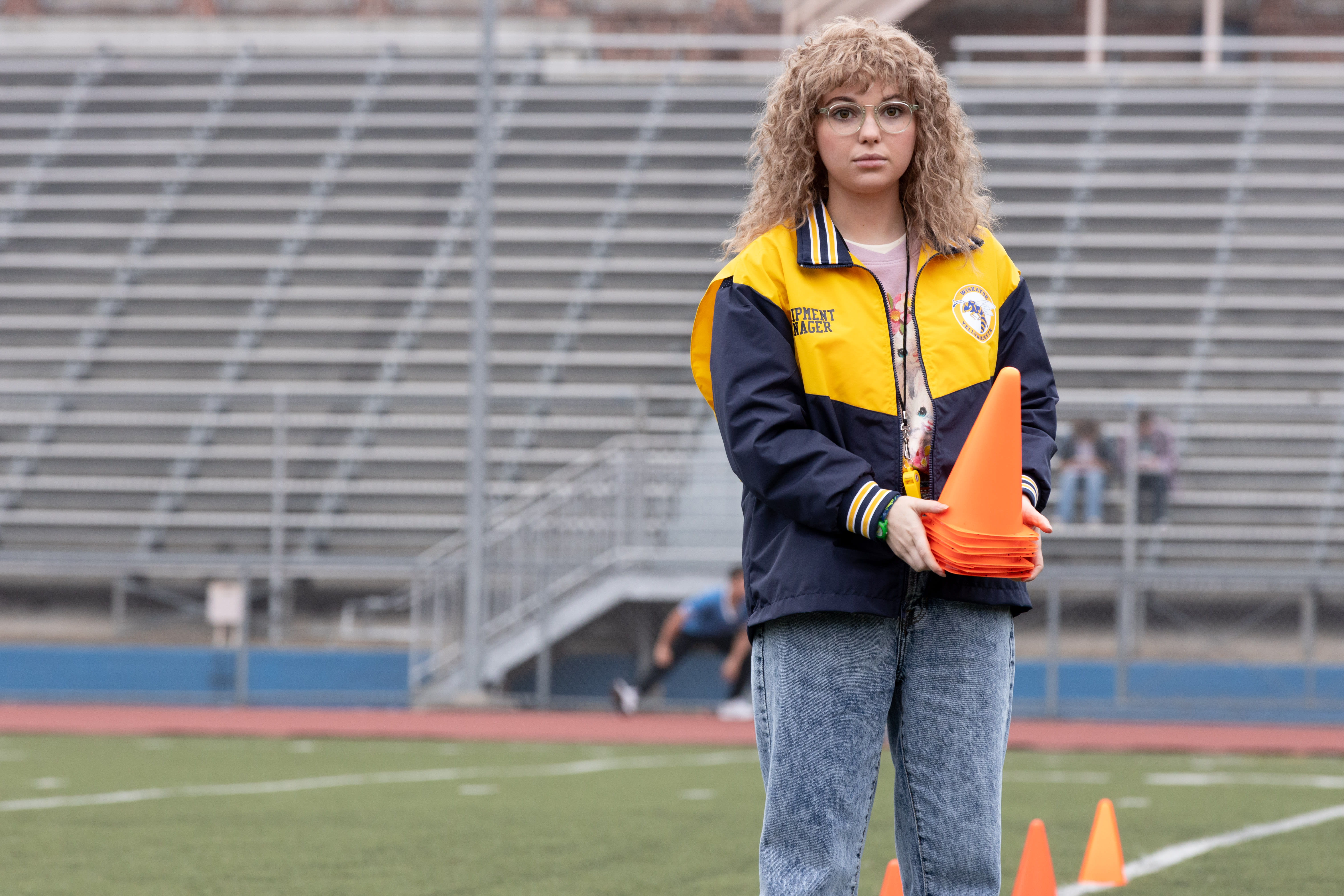 Tenårings-Misty (Samantha Hanratty) før ulykken.  