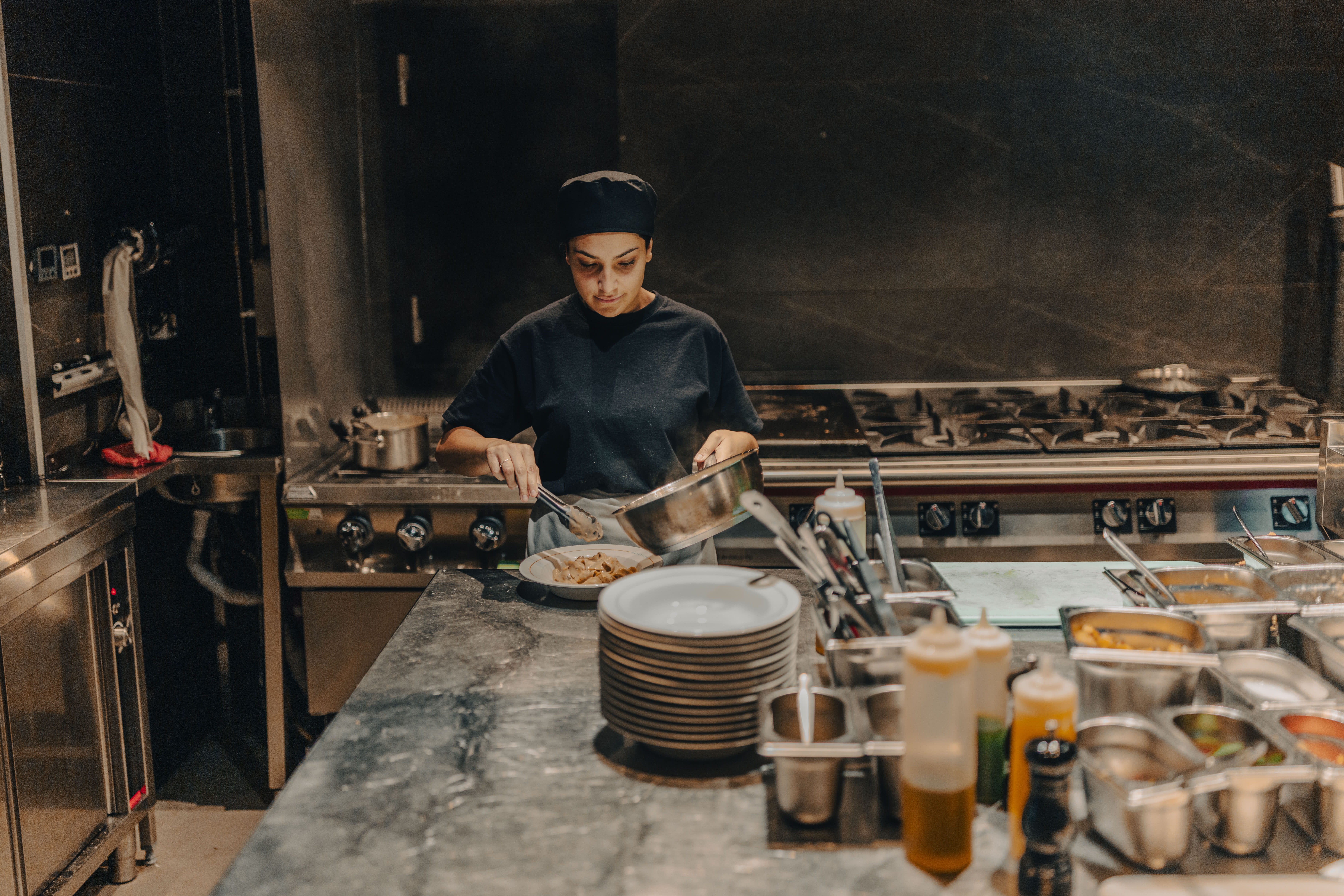 God kontroll på kjøkkenet. 