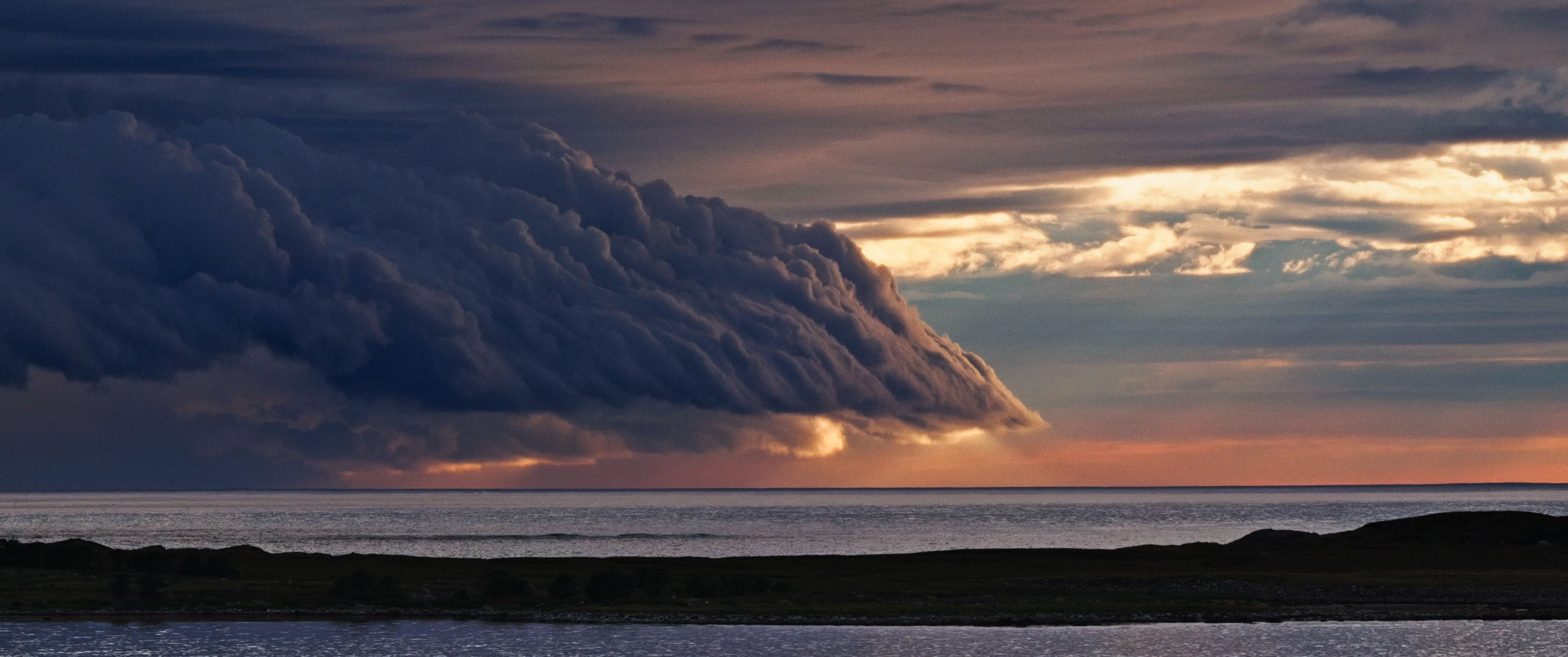 Et landskap som forsvinner gradvis.