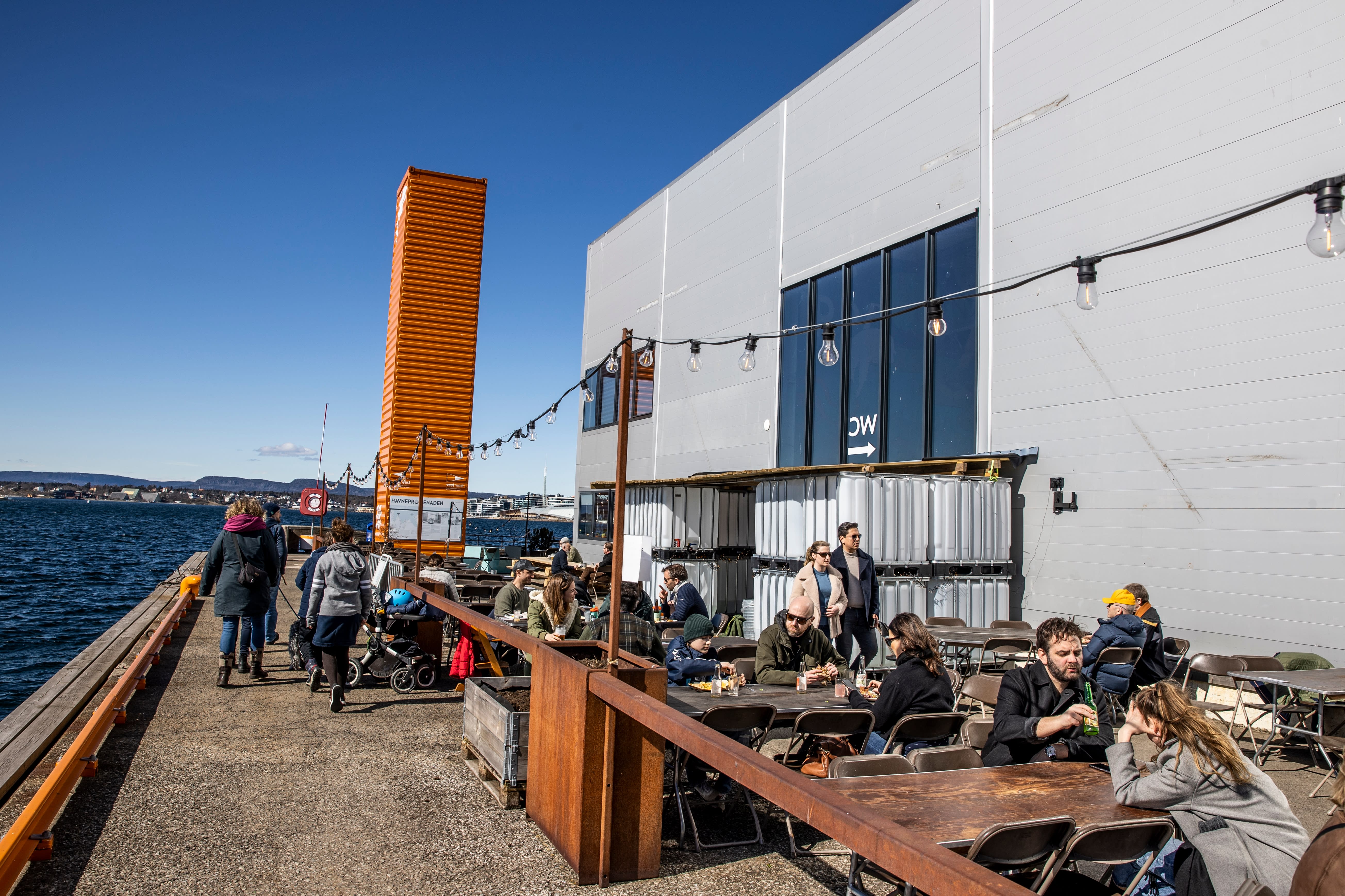 Mathallen Vippa på Vippetangen er blitt fem år. 