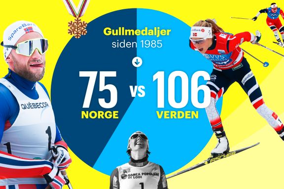 De siste 34 årene har Norge vunnet 4 av 10 gull. Ikke alle er like glade for det.   