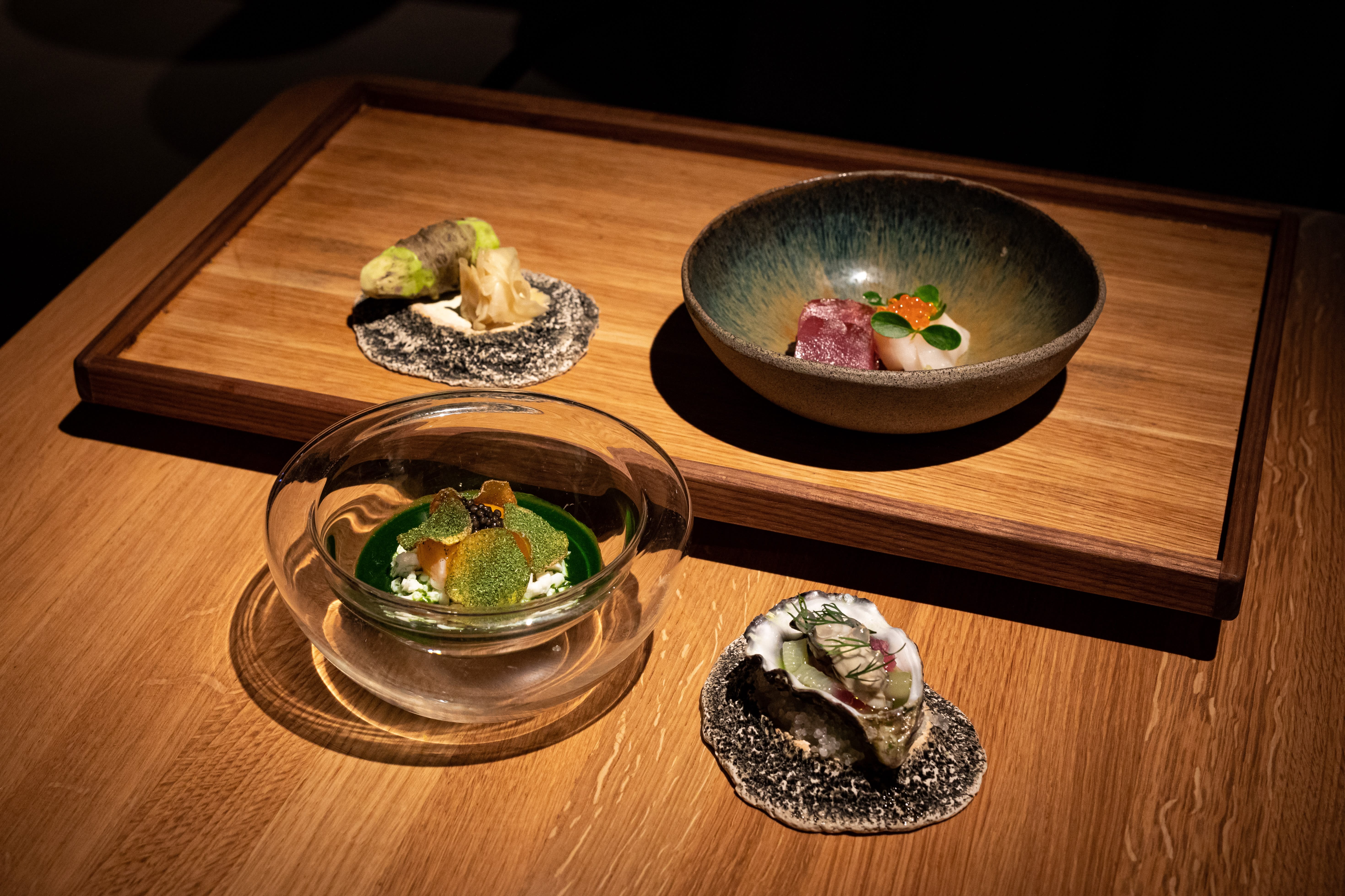 Mange gode smaker hos Apostrophe.