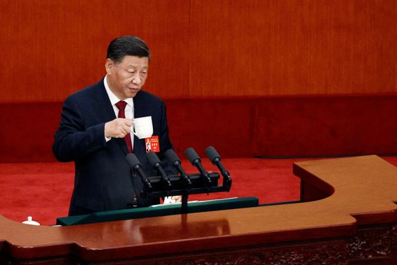Ett ord gikk igjen i Xis viktige tale. Men de to største problemene snakket han minst mulig om.