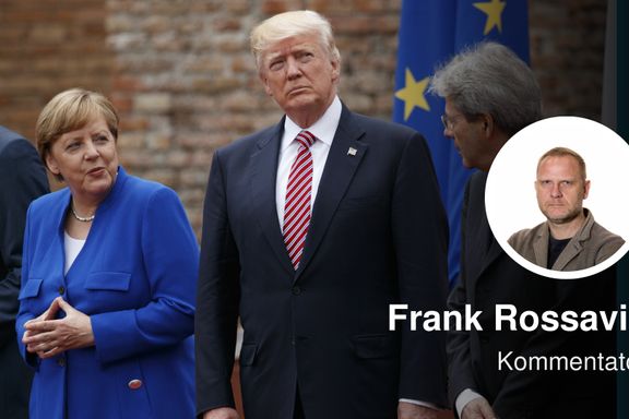 «Merkel ga Trump fire måneders prøvetid, men nå er han visst oppsagt»
