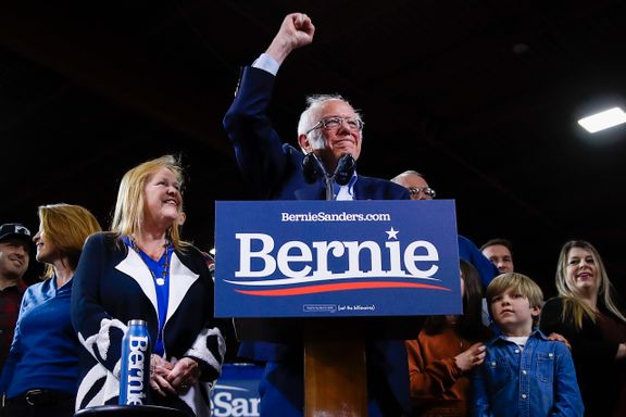 Valgdagsmåling: Sanders vinner av nominasjonsvalget i California