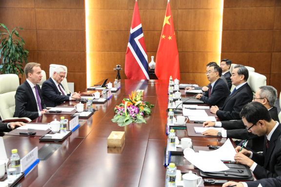 Forholdet mellom Kina og Norge normalisert etter seks år med isfront