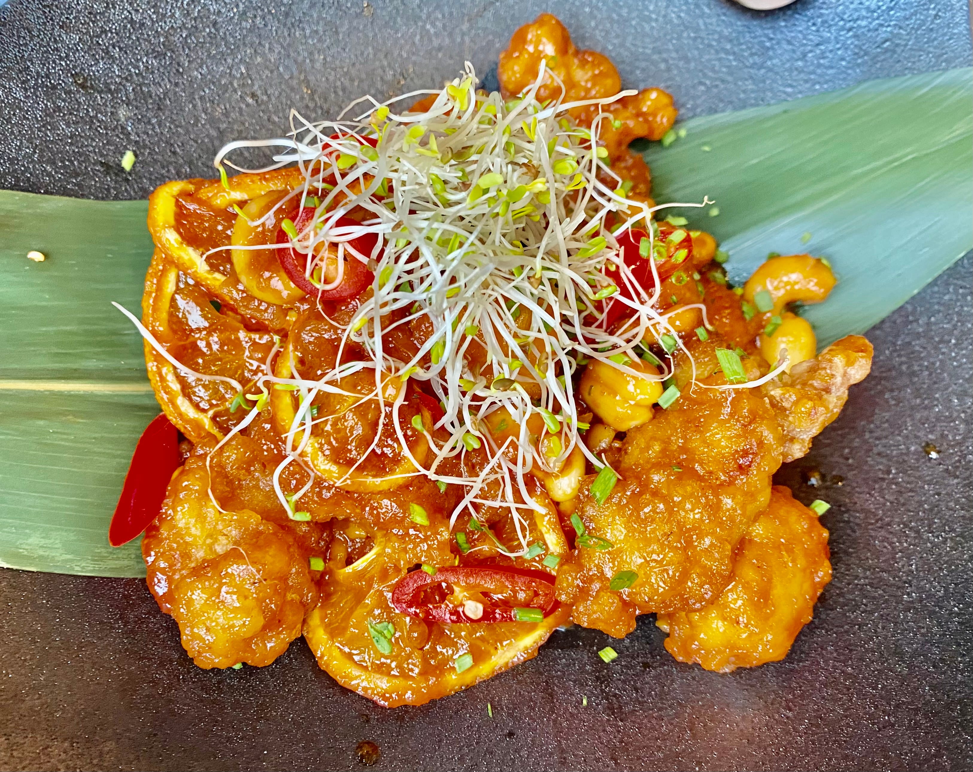 Er du glad i smaken av appelsin, bør du velge NYC Orange chicken. 