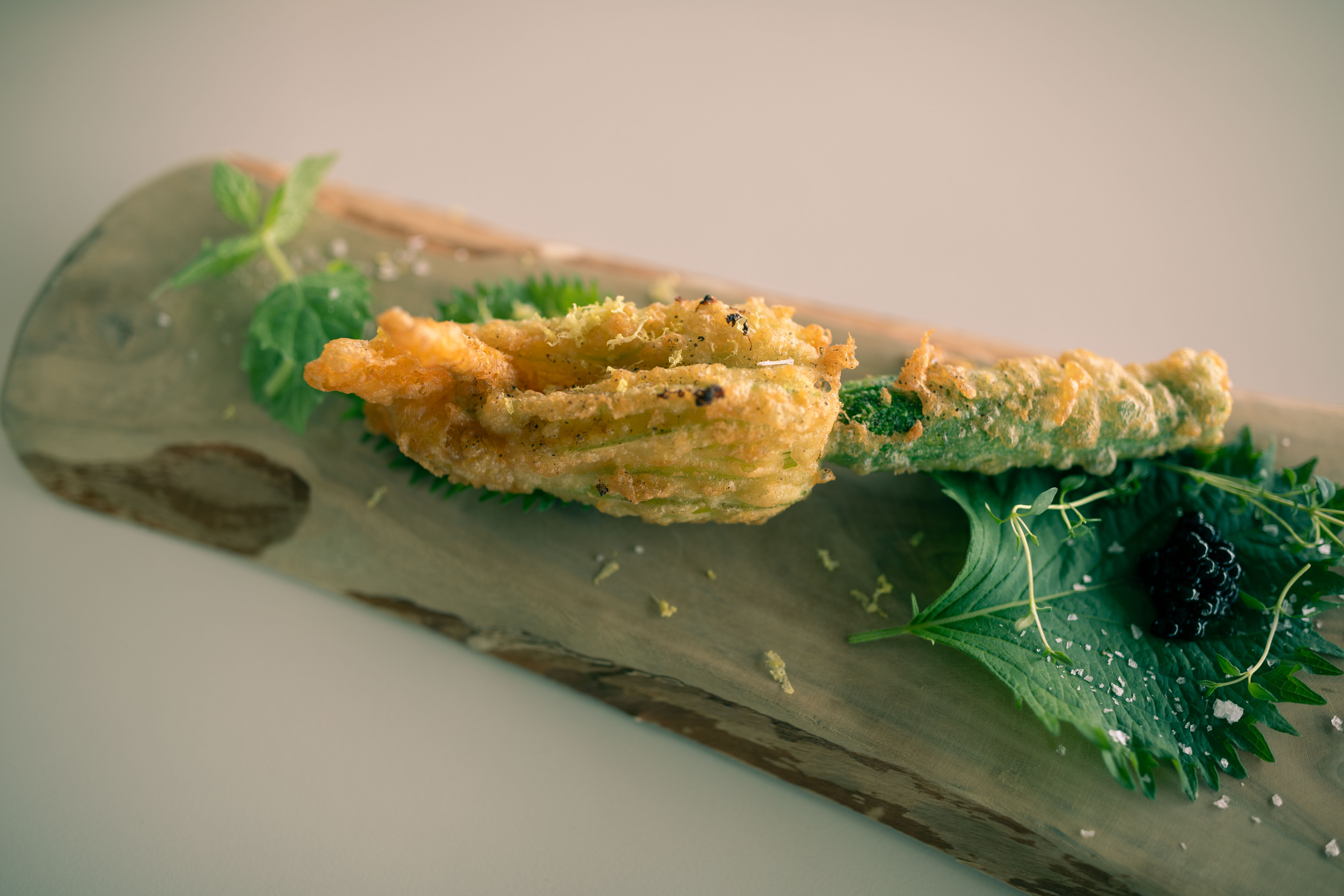 Squashblomst – en nydelig rett.