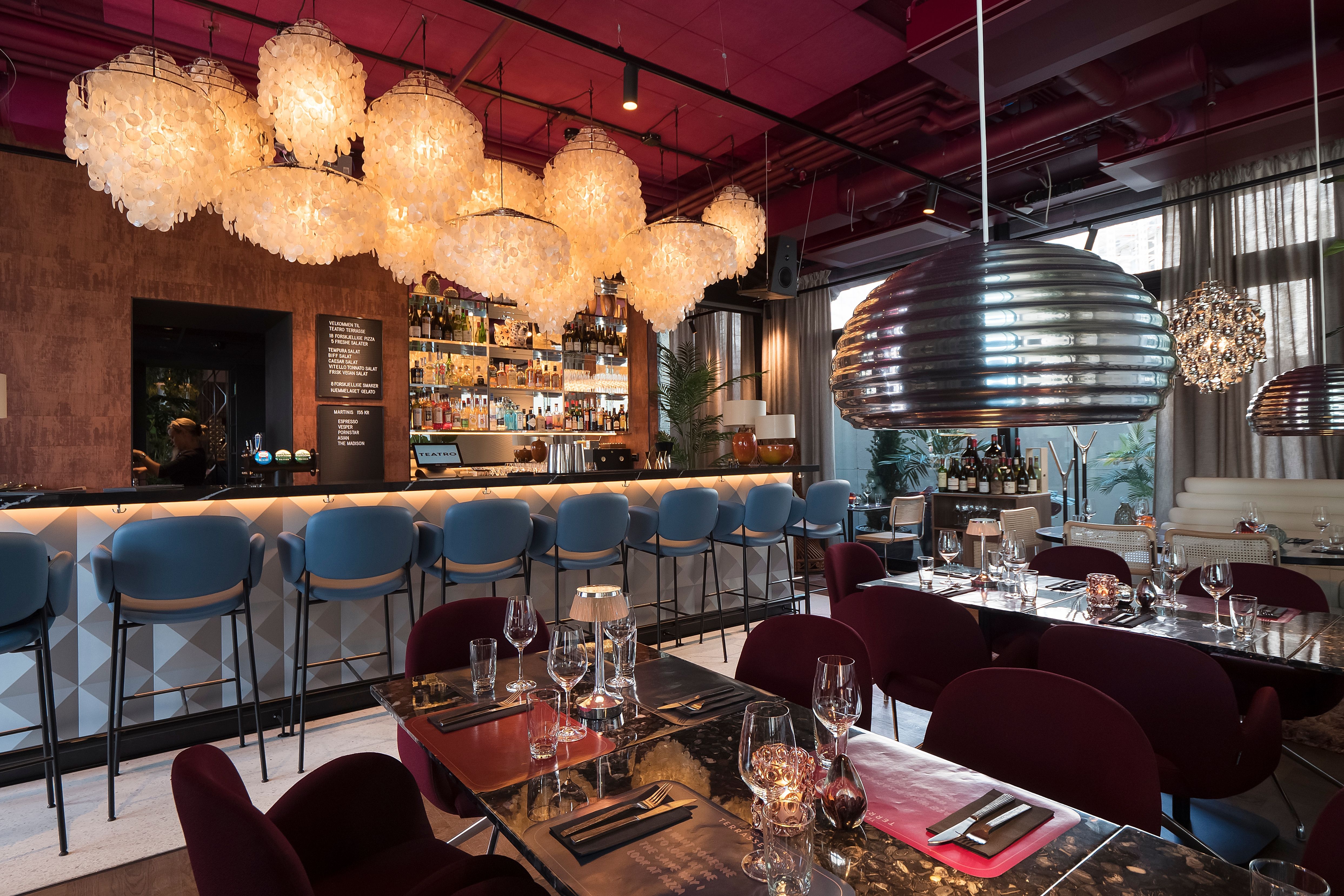 Klar for 70-talls glam? Teatro Terrasse byr opp til fest. 