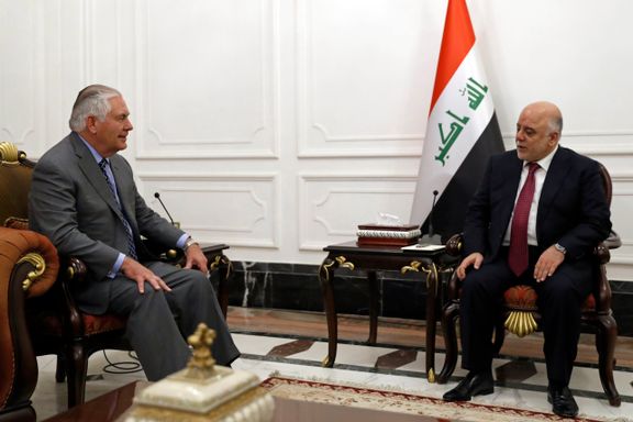 Tillerson besøker Bagdad etter Iran-kritikk