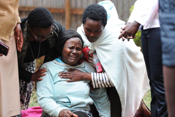 Klasserom kollapset i Nairobi – syv skolebarn omkommet