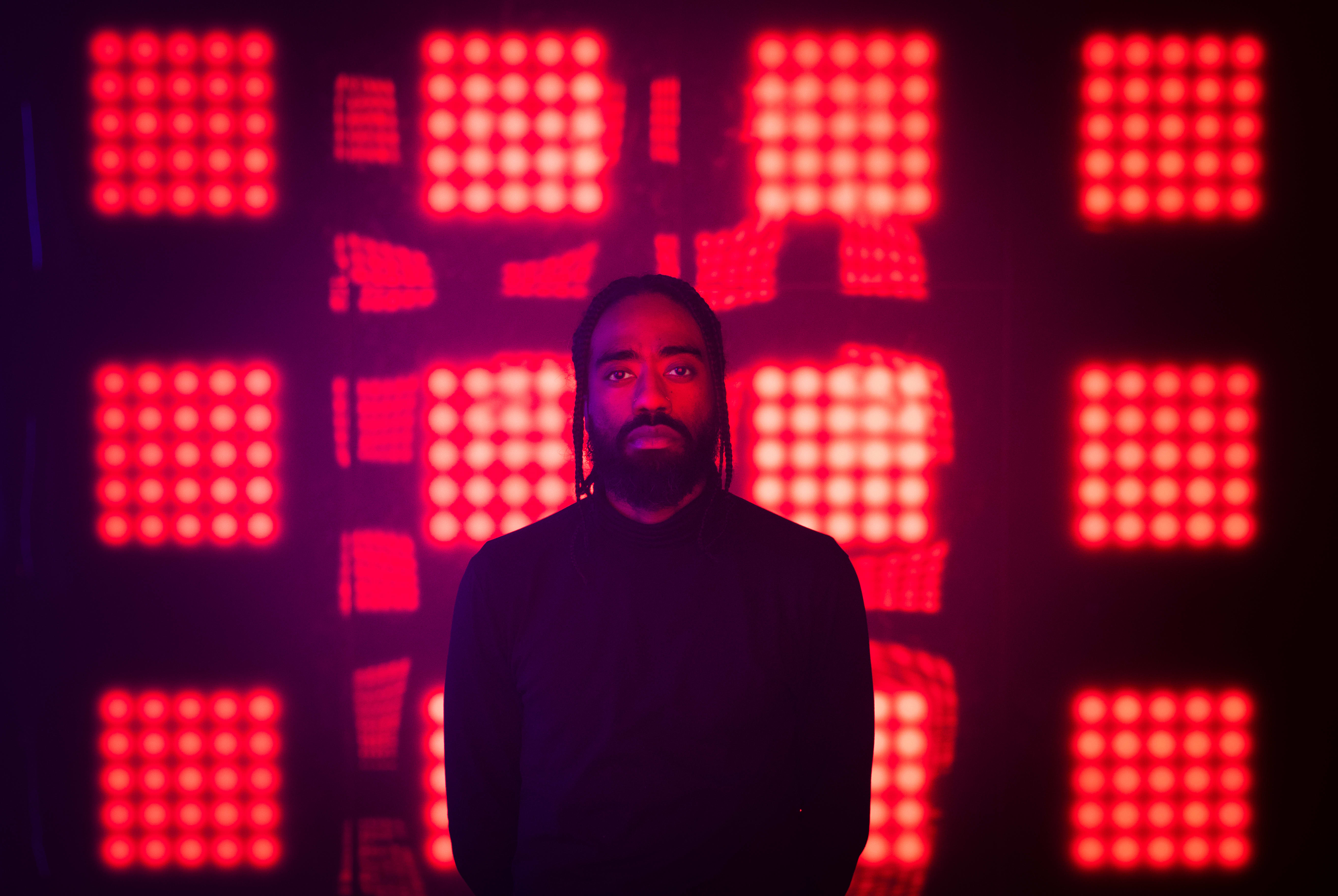 Arif Nassor Salum på Lillestrøm kultursenter i 2023. 