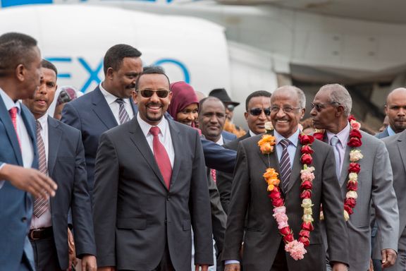 Historisk toppmøte mellom Eritrea og Etiopia