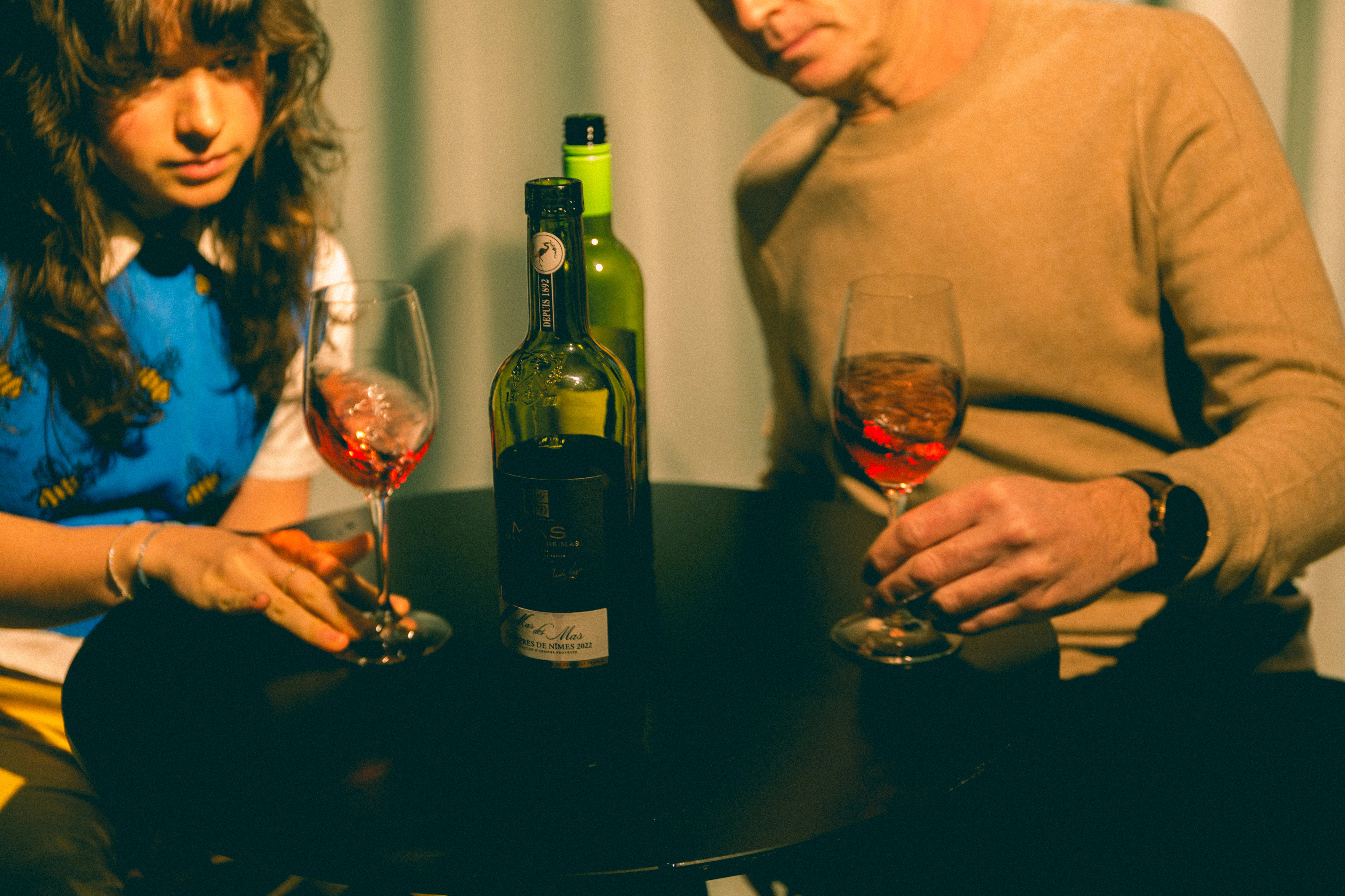 Uansett blandingsforhold smakte det langt ifra rosé. 