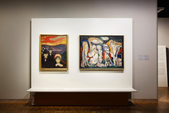 Kunst: Jorn tar Munch ut av rammen