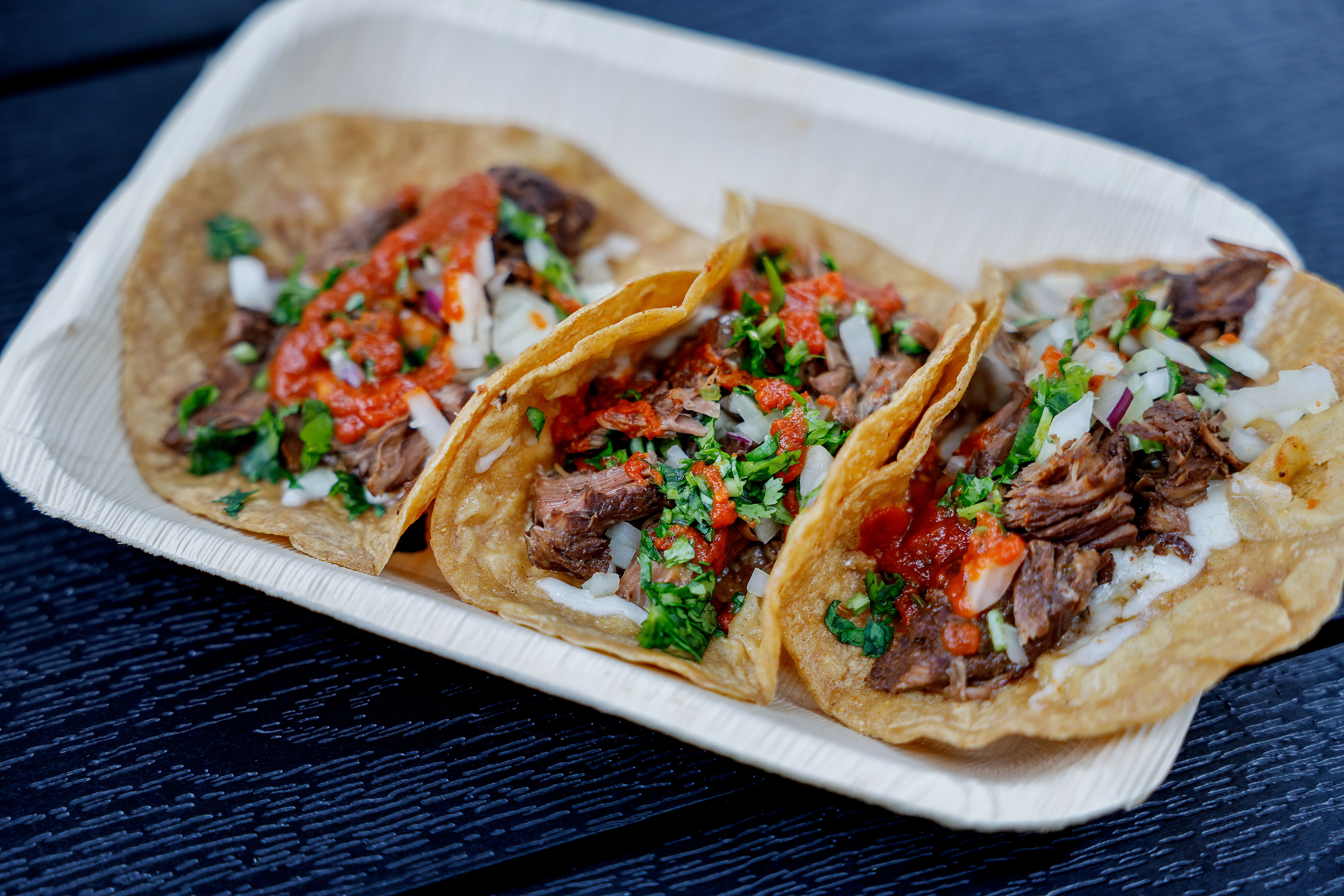 De skal ha for gode tortillas. Dette er ekte saker med trøkk. Birria tacoen er et godt valg.