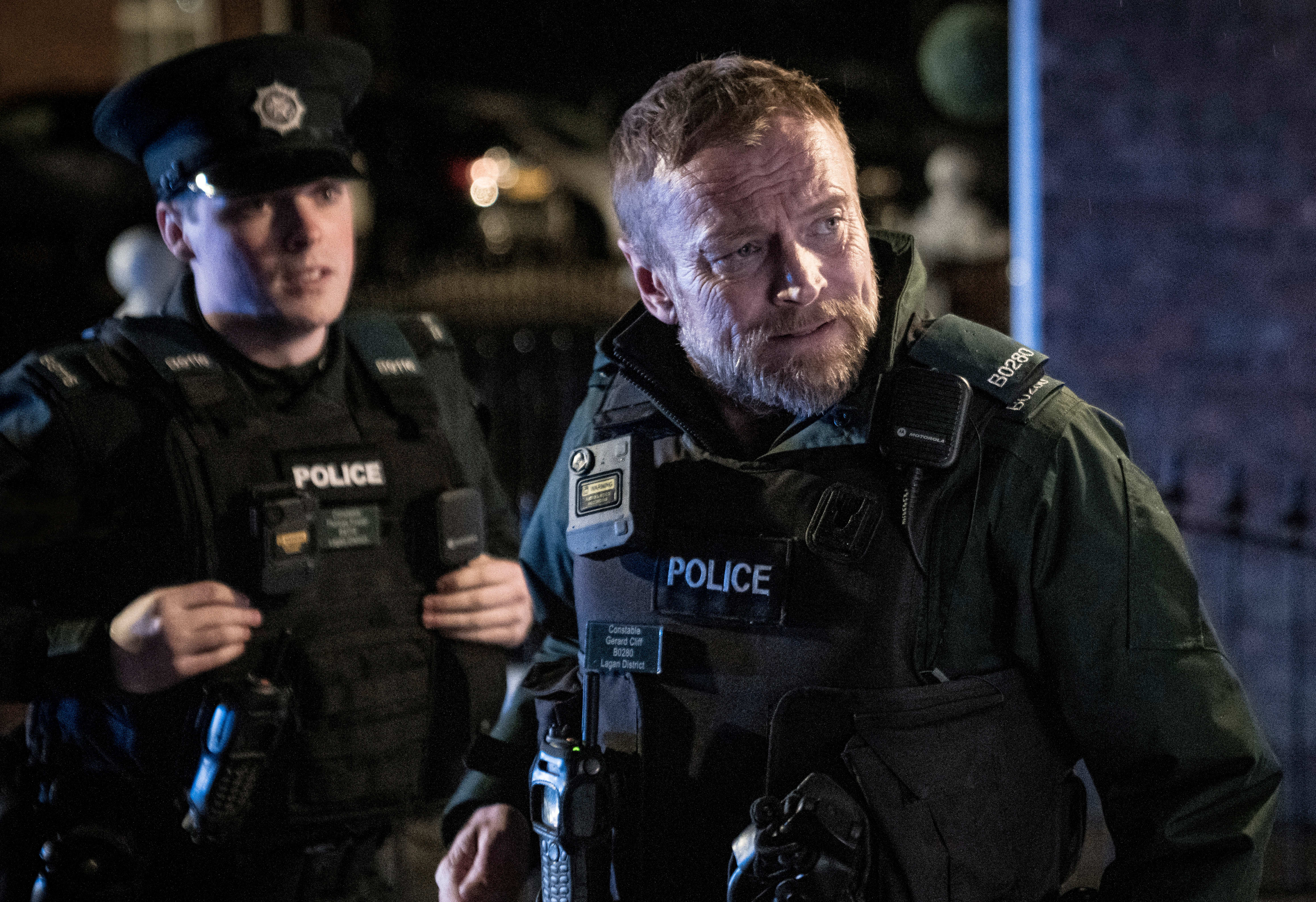 Gerry (Richard Dormer) i aksjon. 