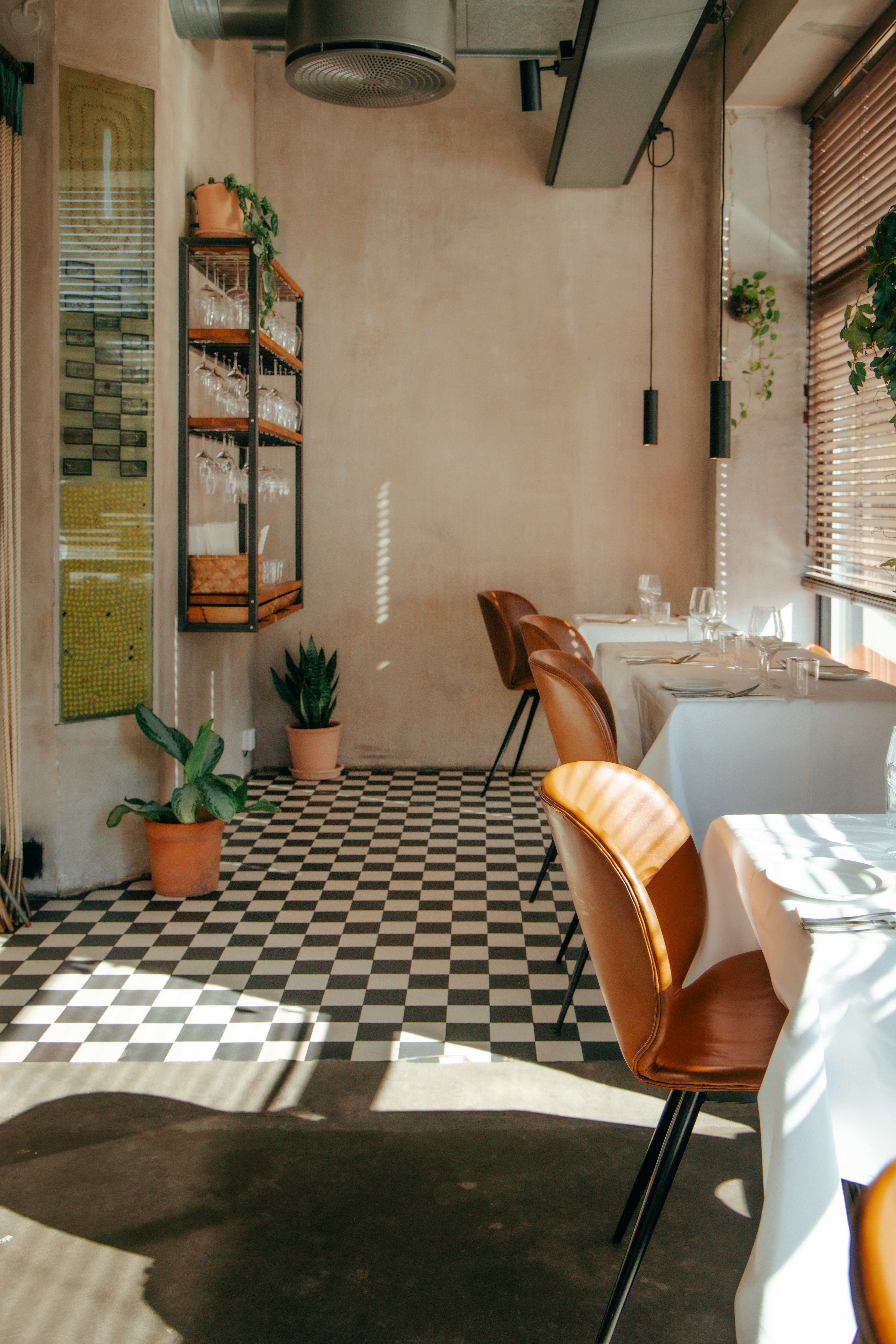 Moderne og lunt. Her tilbringer man gjerne noen timer.