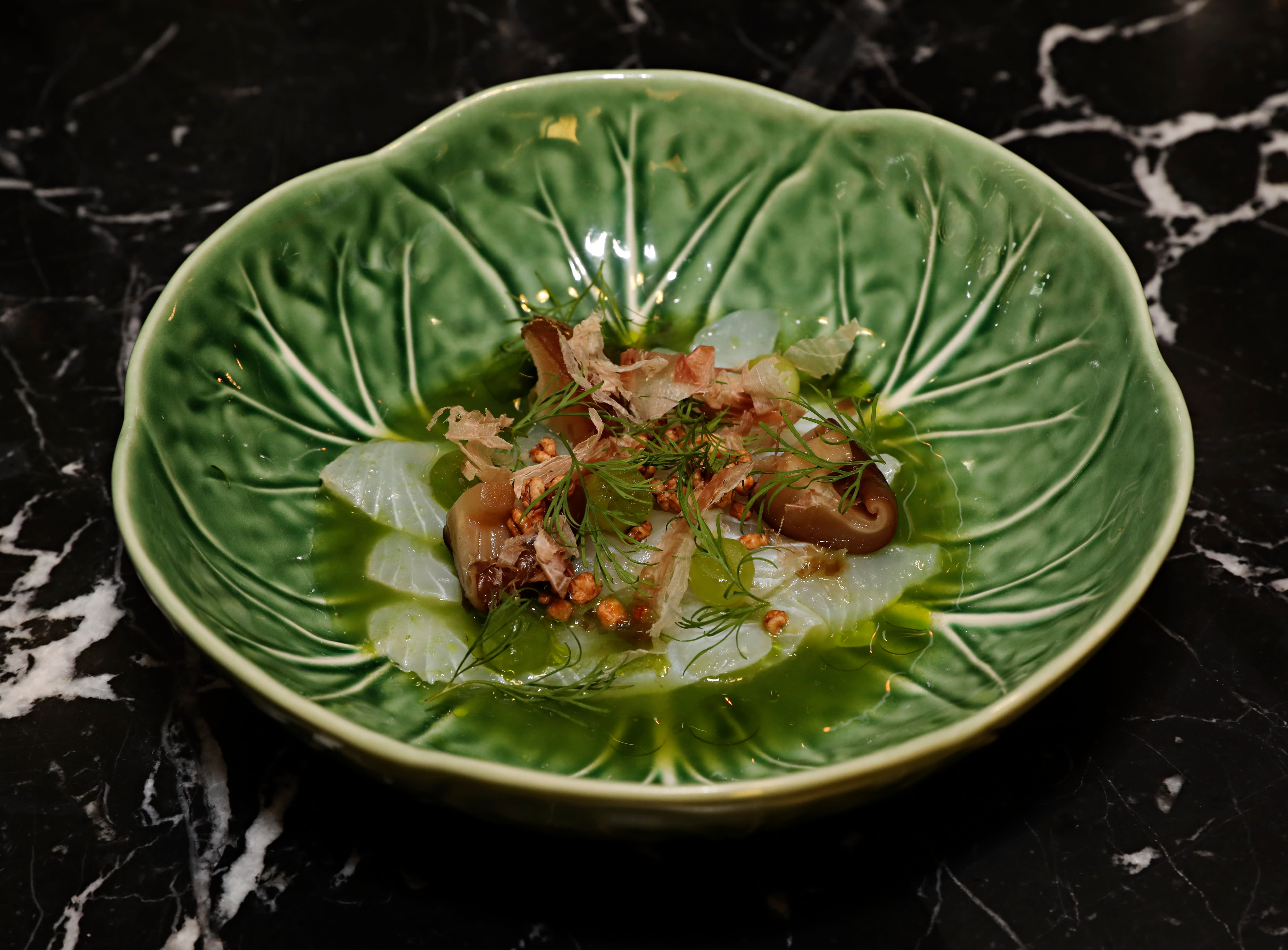 Kveiten til forrett er delikat.