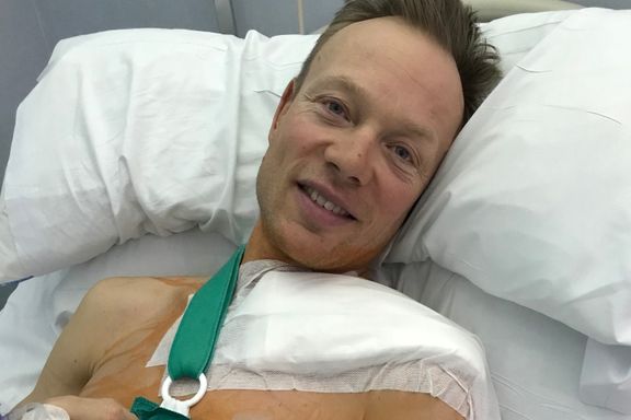 I mars fikk Frode (44) tre brudd i kragebeinet etter en sykkelvelt. Lørdag syklet han for rekord i Styrkeprøven  