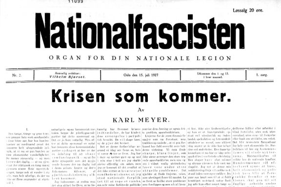 De første fascistene i Norge: – Jeg oppfordrer til opprør og statskupp! 