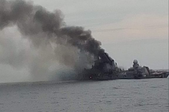 Hva skjedde da flaggskipet sank? Nå får Norge og Nato skylden i russisk krigspropaganda.