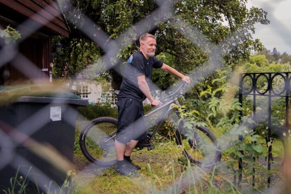 Ole Bruun ble frastjålet tre sykler fra garasjen. Sterk økning i anmeldte sykkeltyverier i Oslo.