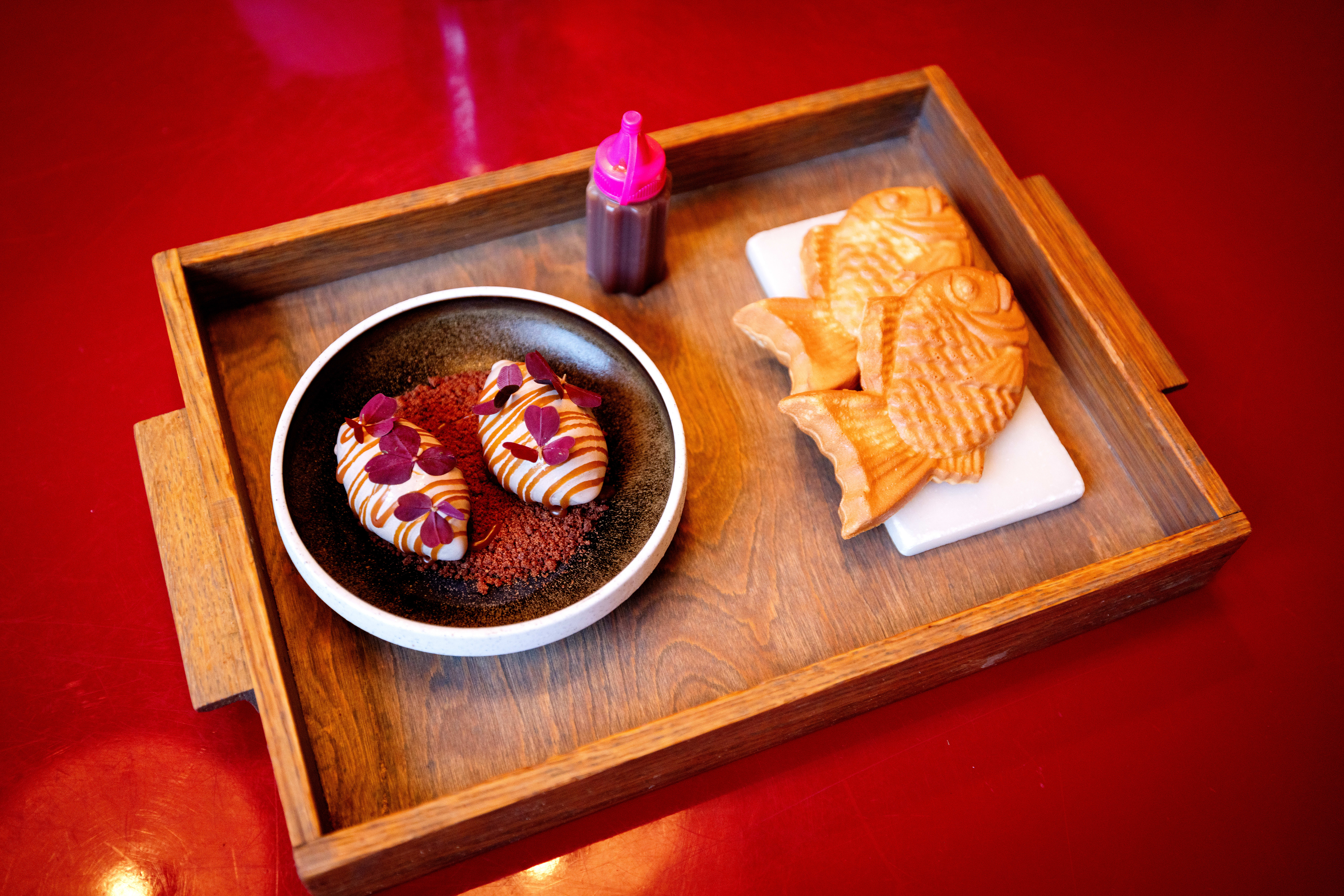 Gøy dessert hos Happolati. 