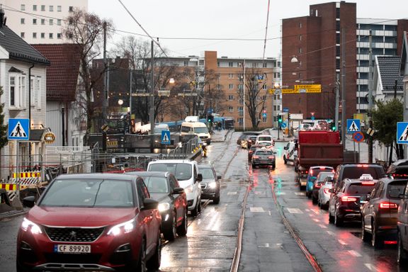 Byrådet skulle redusere biltrafikken i Oslo med 20 prosent. Fasiten viser noe helt annet. 