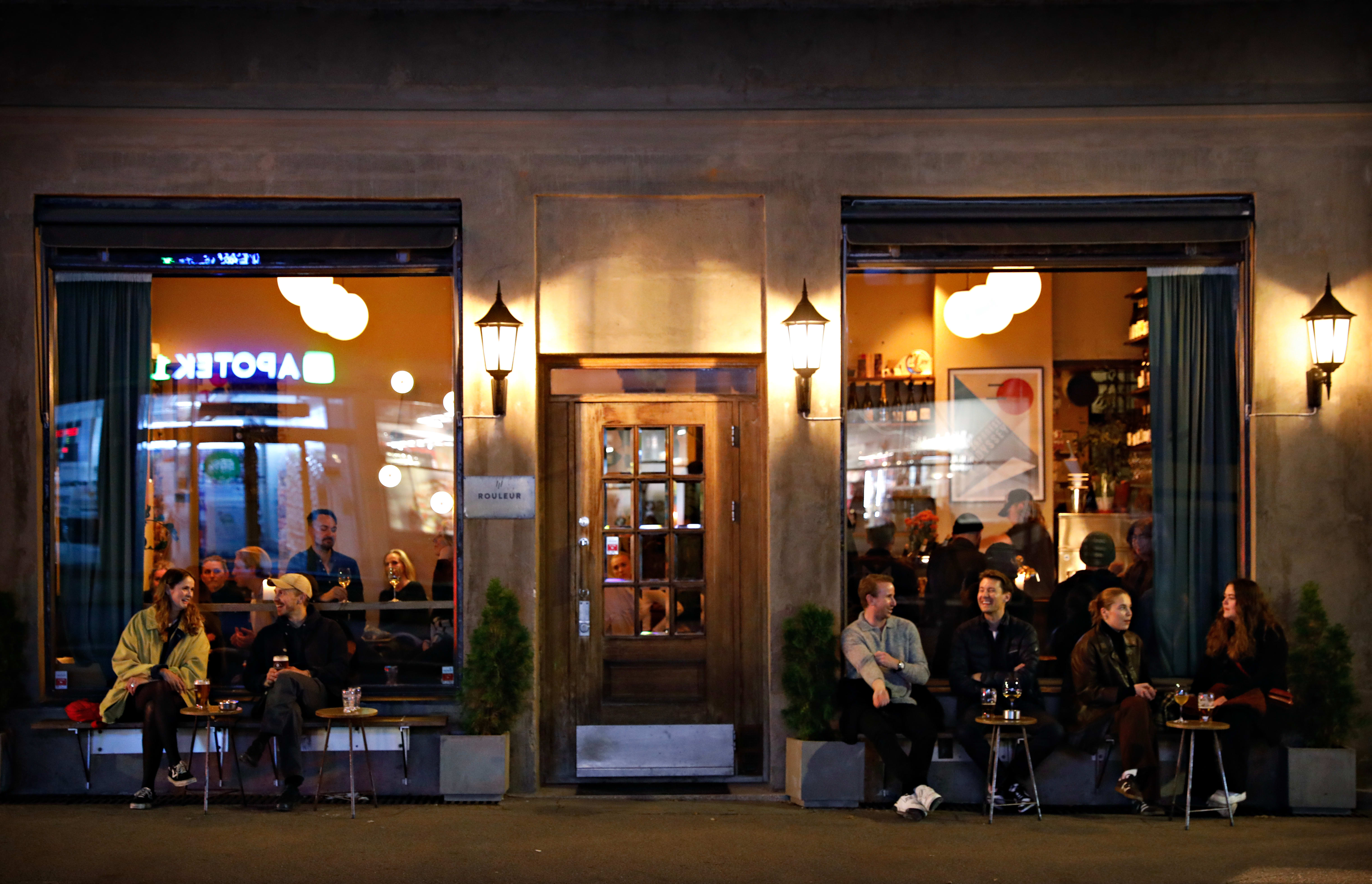 Lunt og godt: På både Tranen og Rouleur er det ofte folksomt. Her er det godt å trekke inn blant folkemengden. 